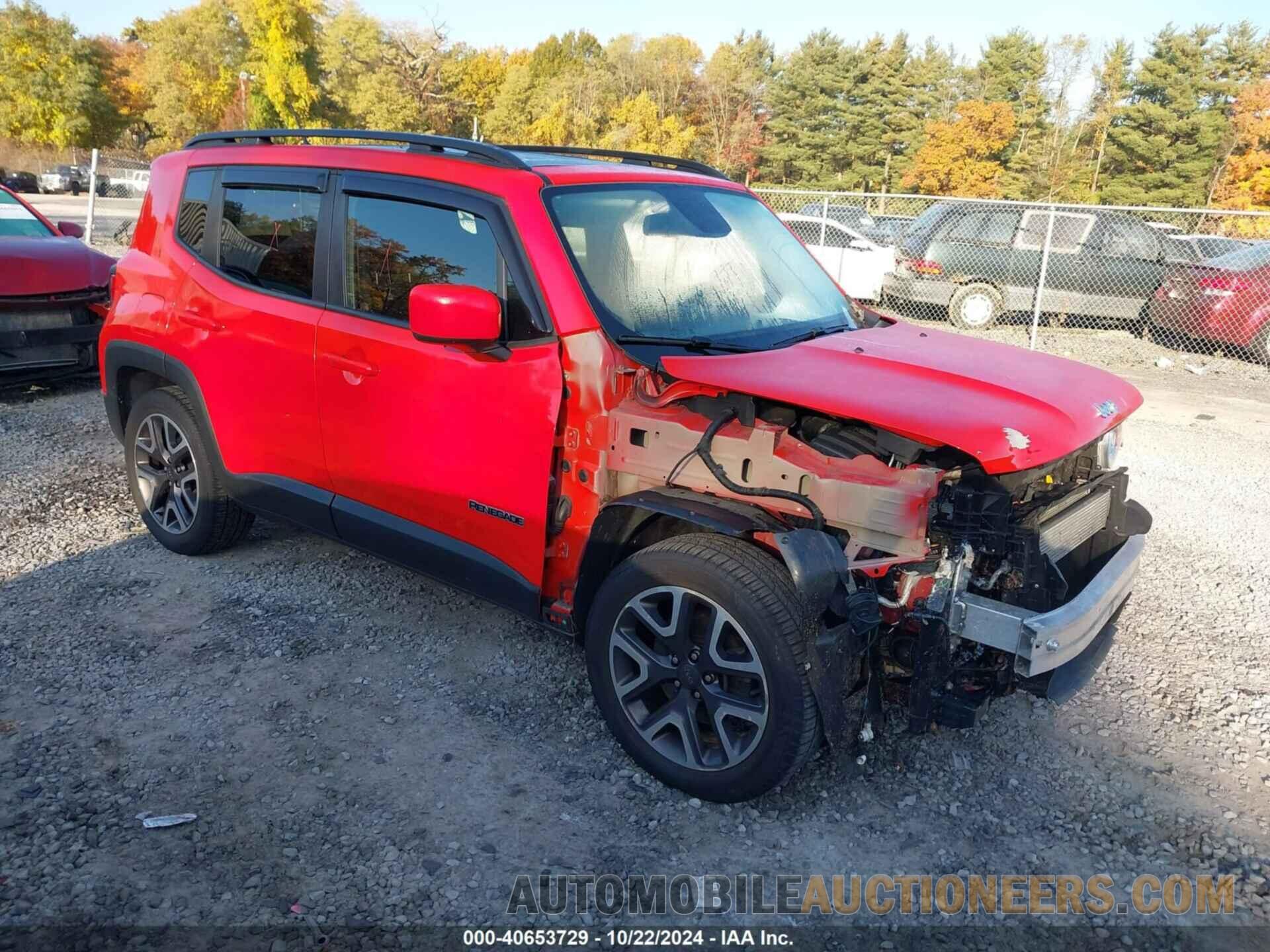 ZACCJABB1HPE50390 JEEP RENEGADE 2017