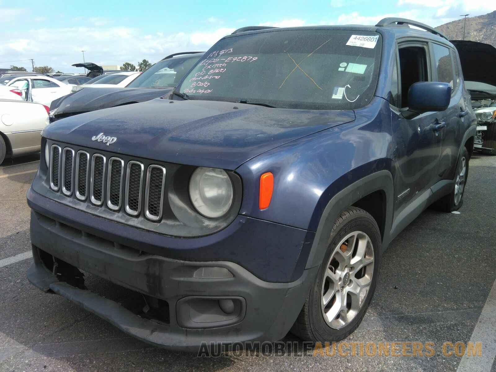 ZACCJABB1HPE92879 Jeep Renegade 2017