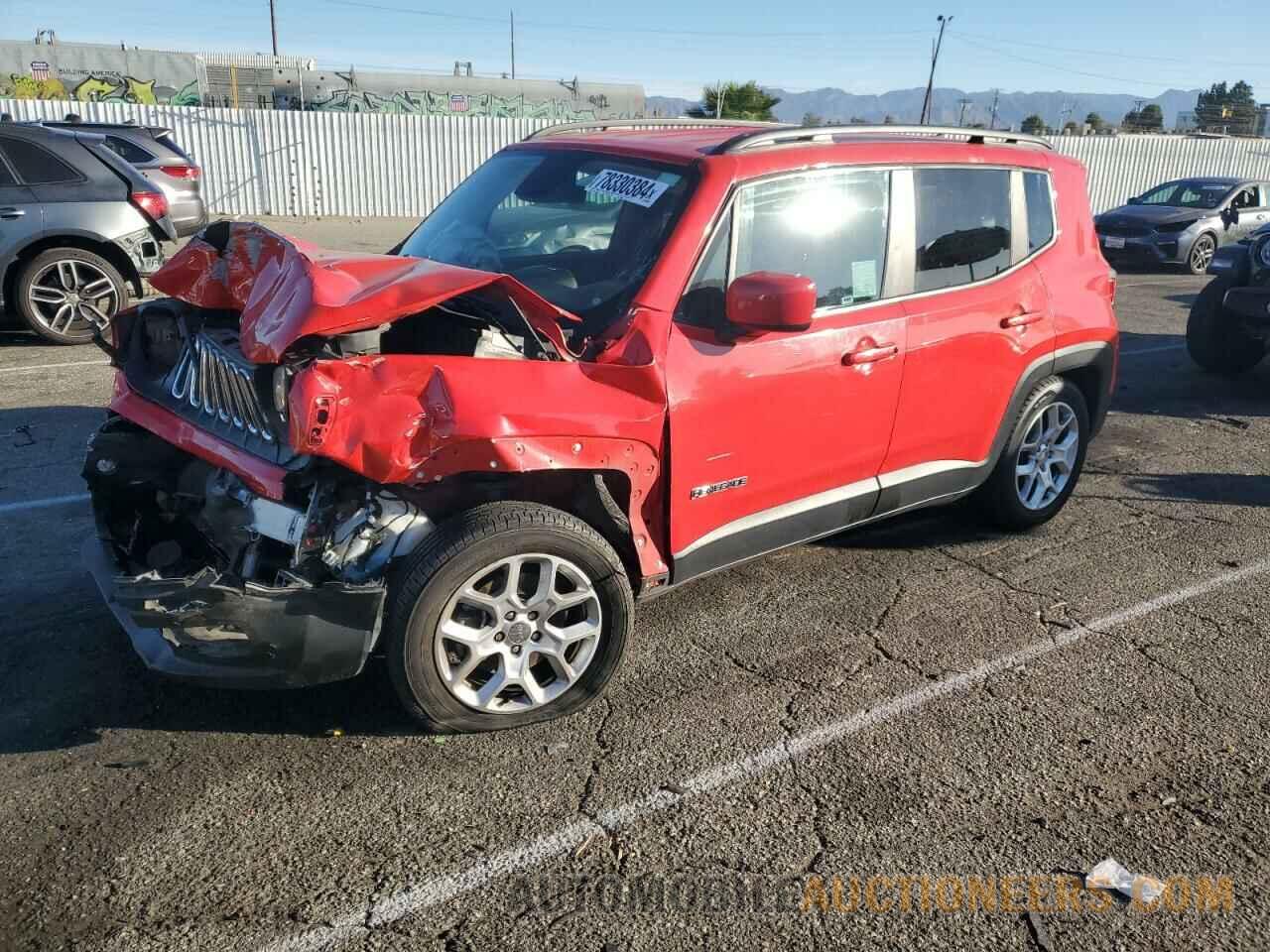 ZACCJABB2HPE99307 JEEP RENEGADE 2017