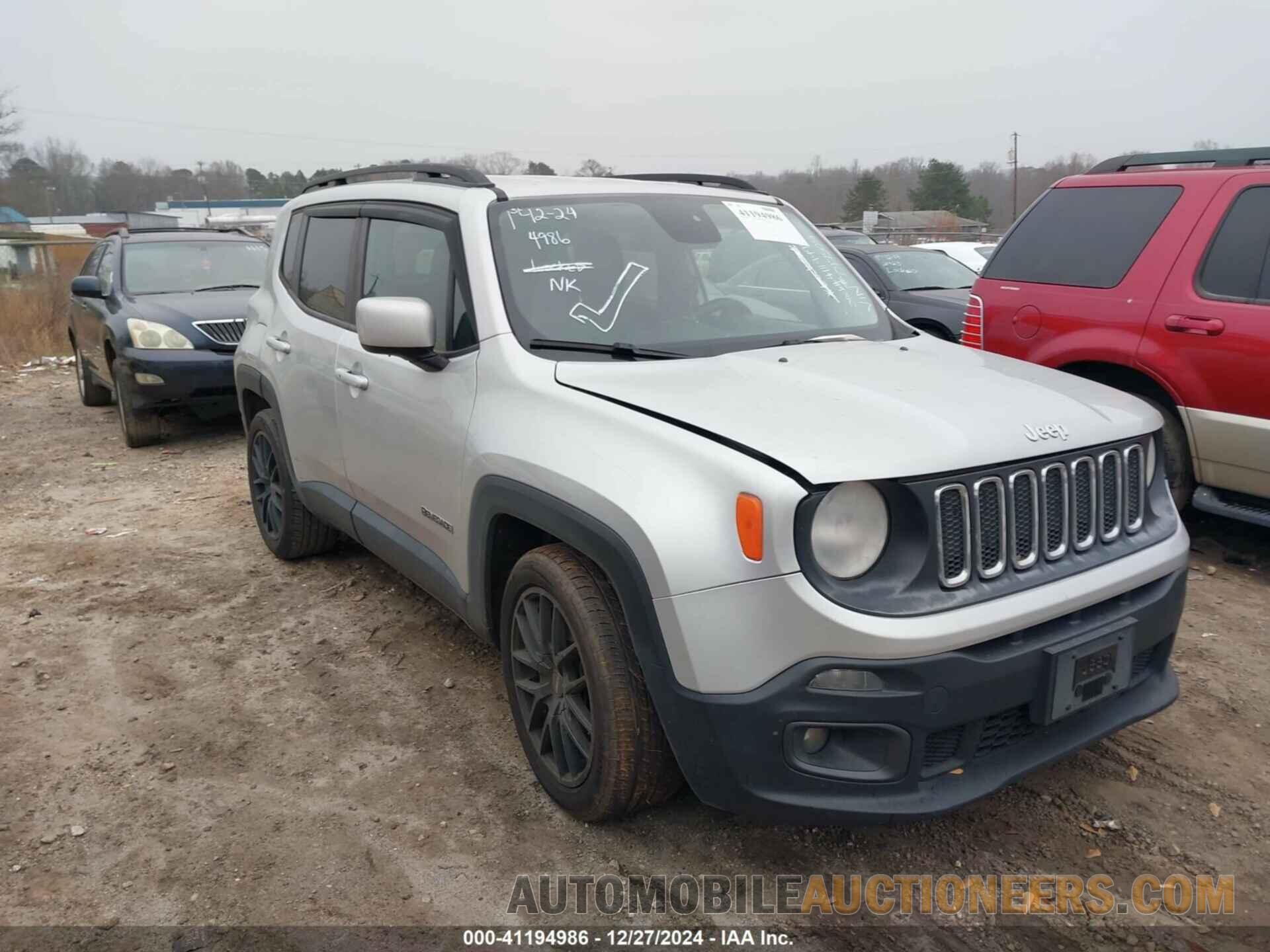 ZACCJABB3HPF97505 JEEP RENEGADE 2017