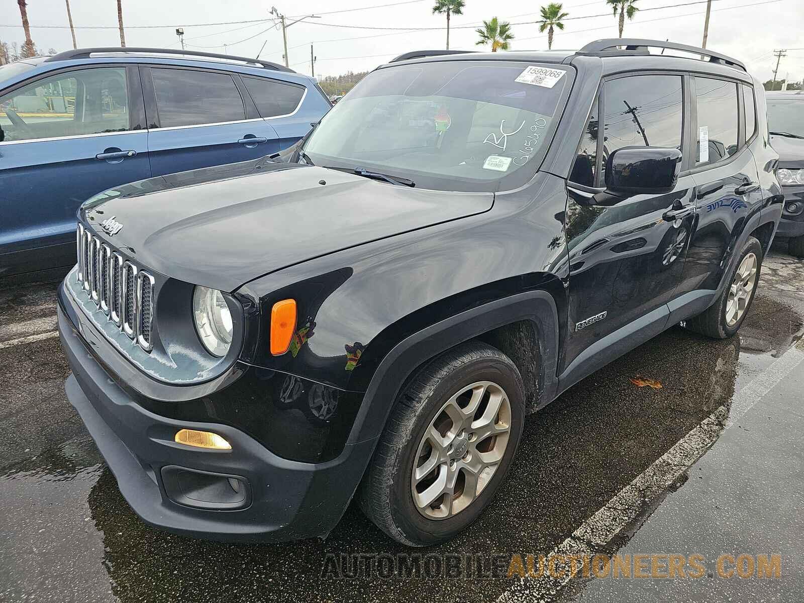 ZACCJABB3HPG65690 Jeep Renegade 2017