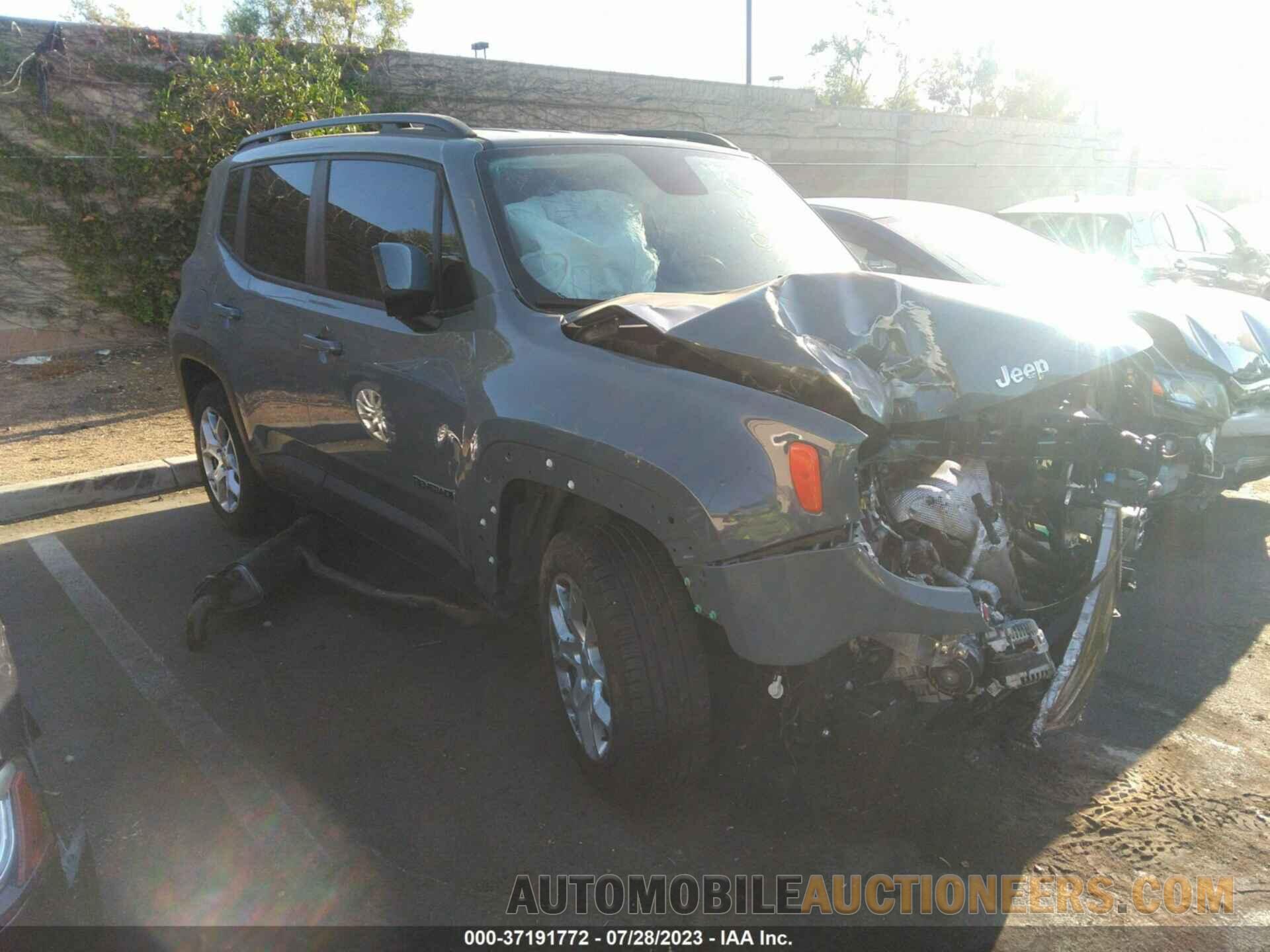 ZACCJABB3JPJ01427 JEEP RENEGADE 2018