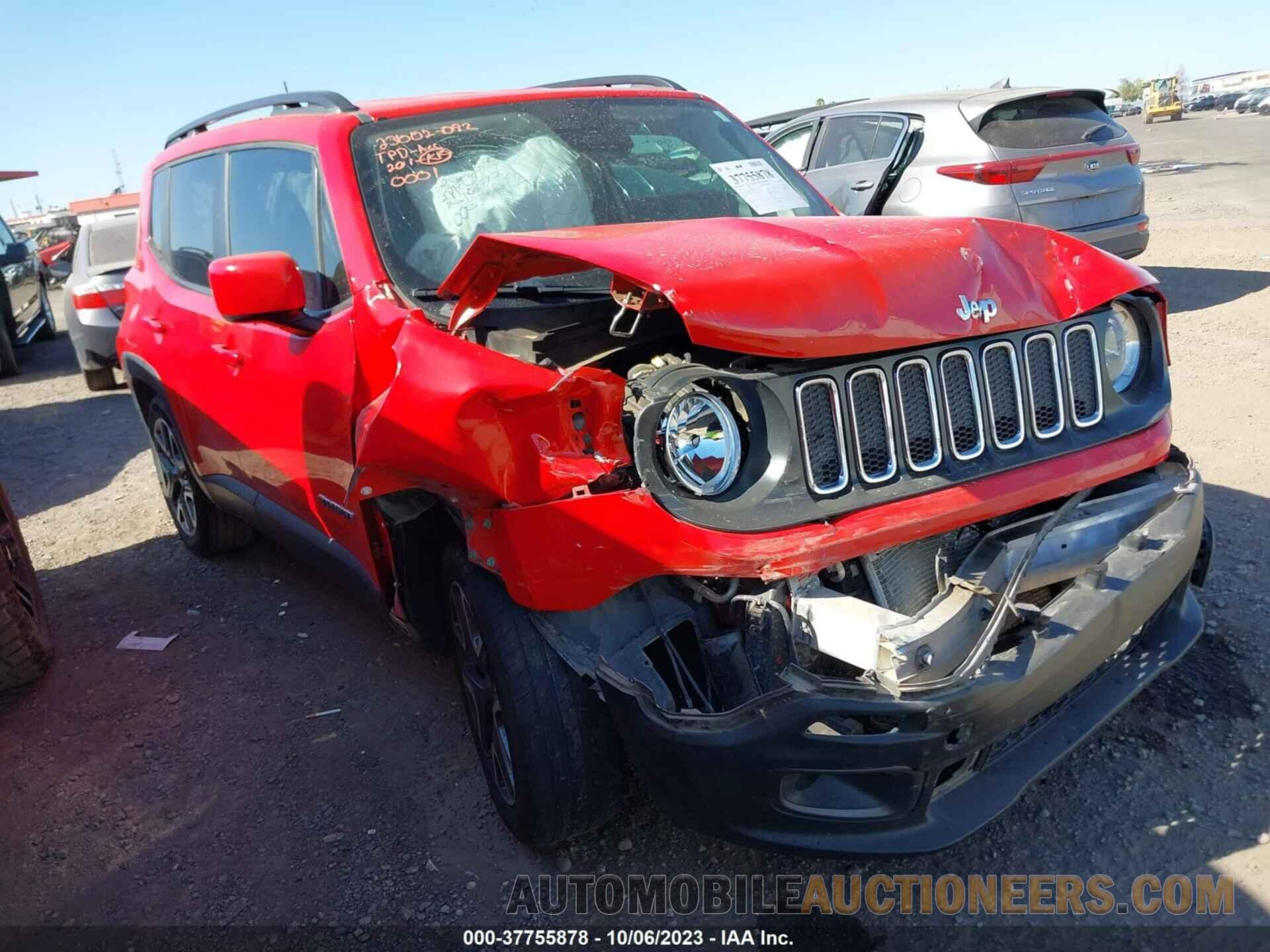 ZACCJABB3JPJ10001 JEEP RENEGADE 2018