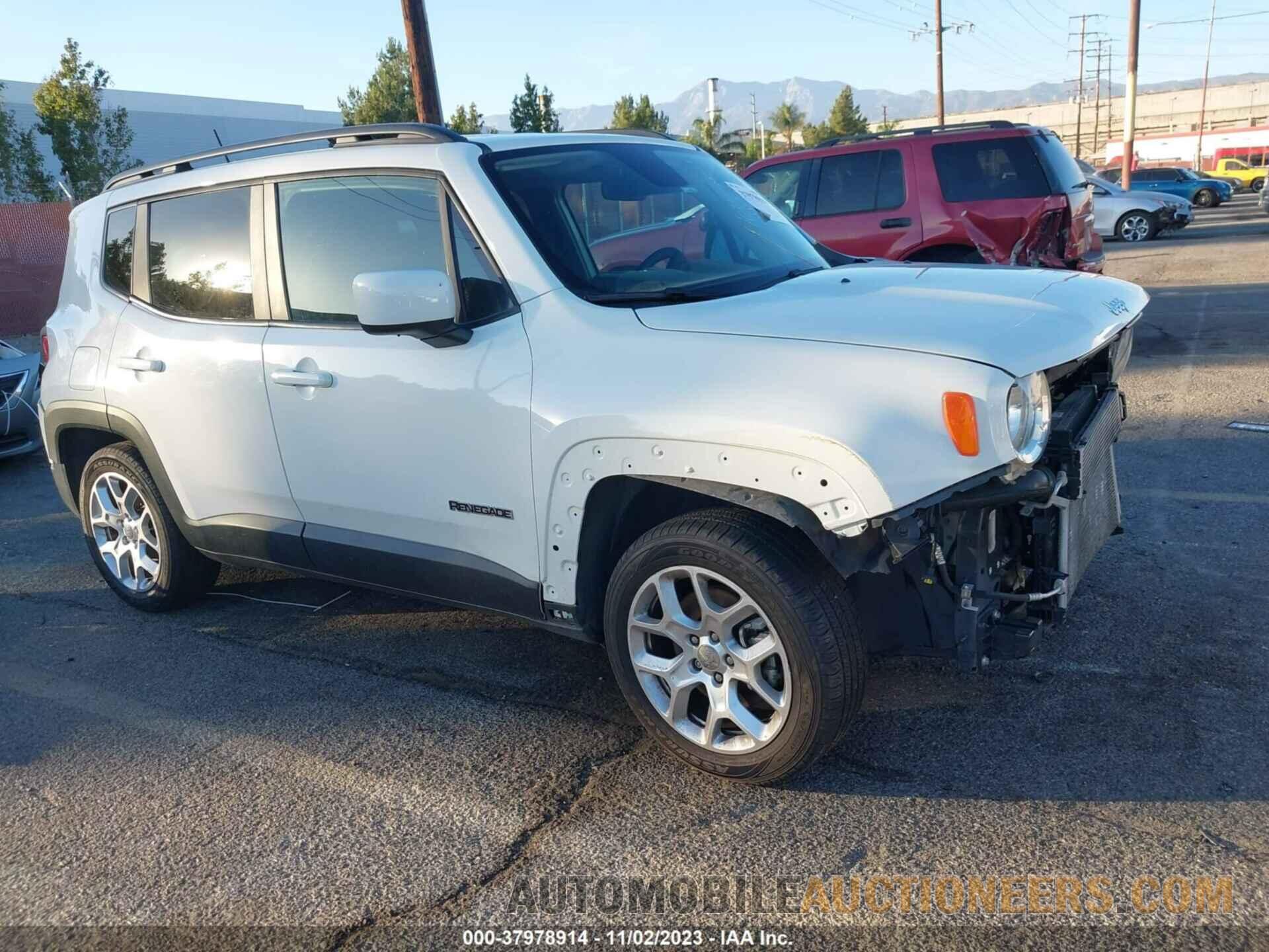 ZACCJABB3JPJ40065 JEEP RENEGADE 2018