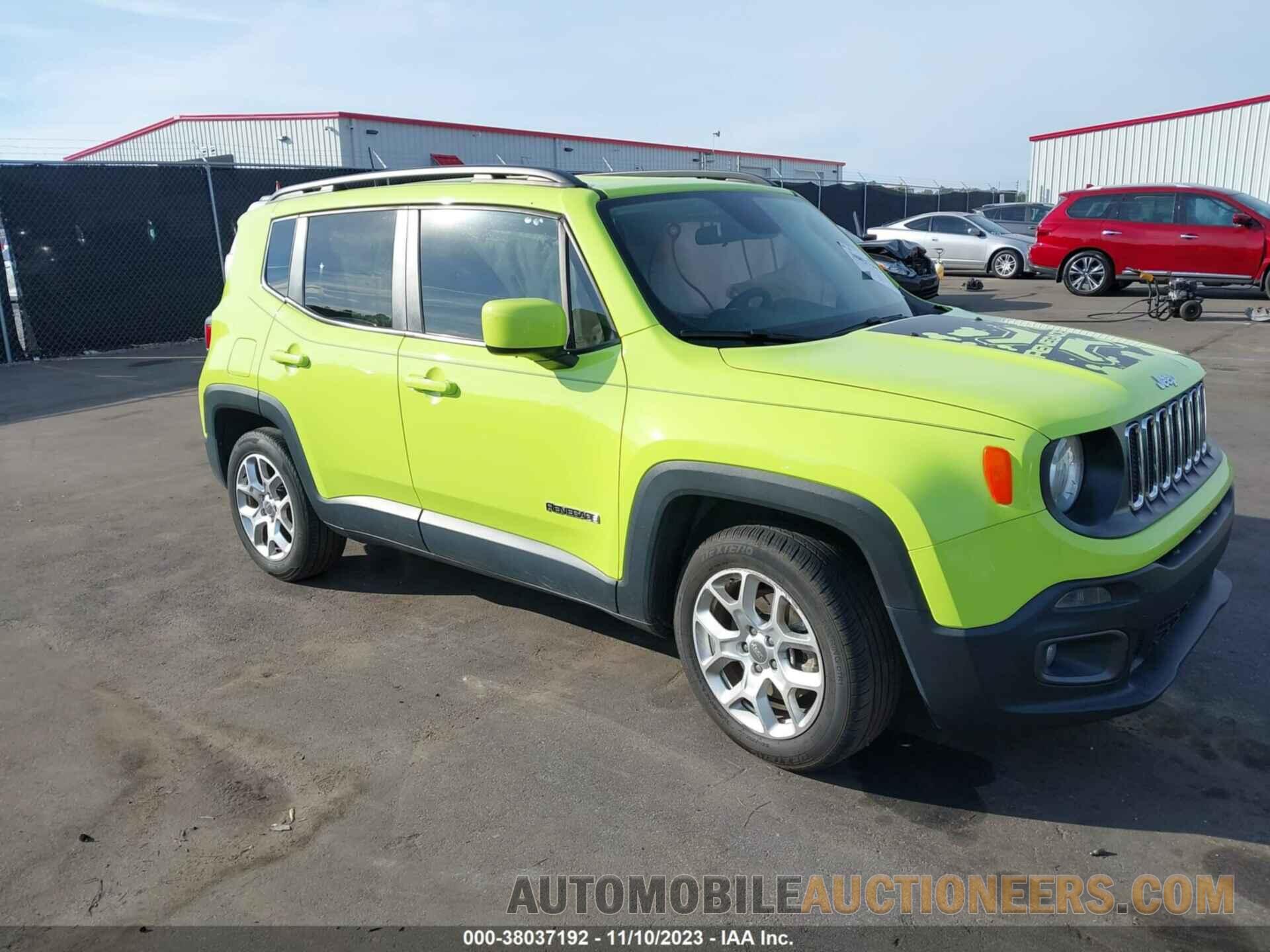 ZACCJABB3JPJ61630 JEEP RENEGADE 2018