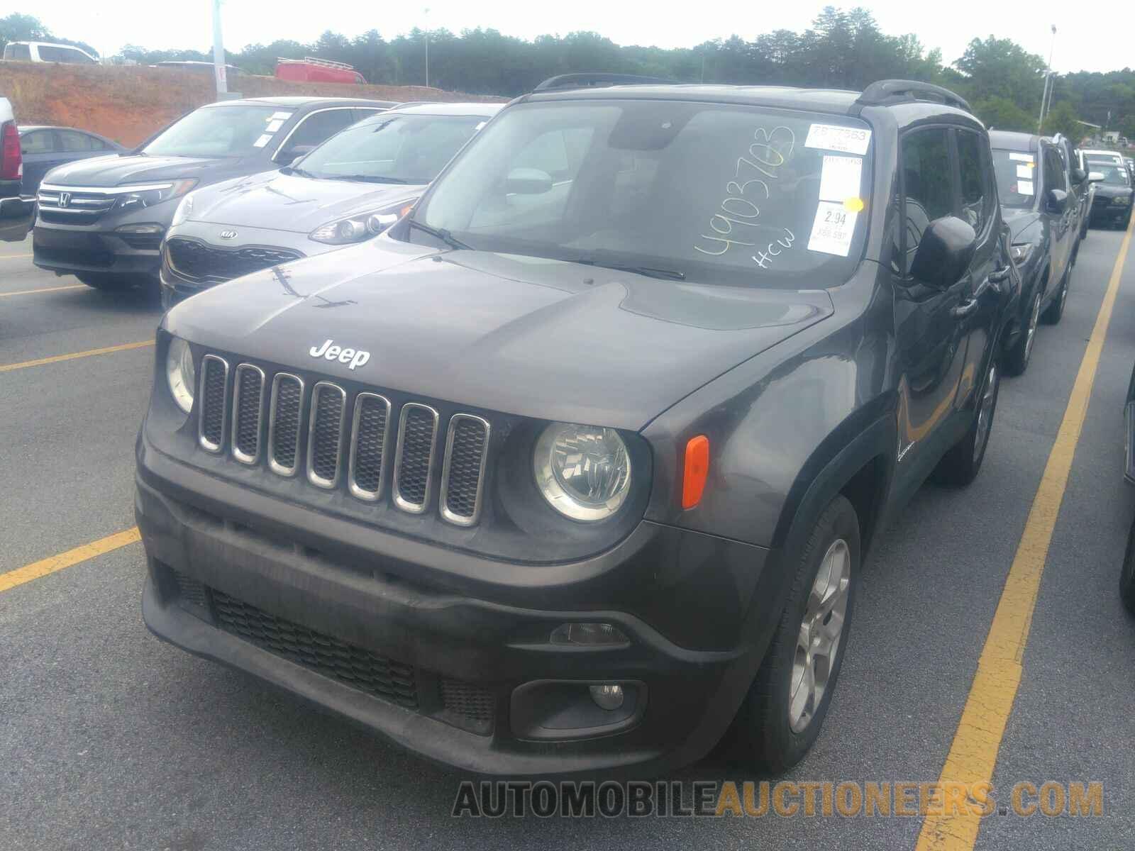 ZACCJABB4HPE99552 Jeep Renegade 2017