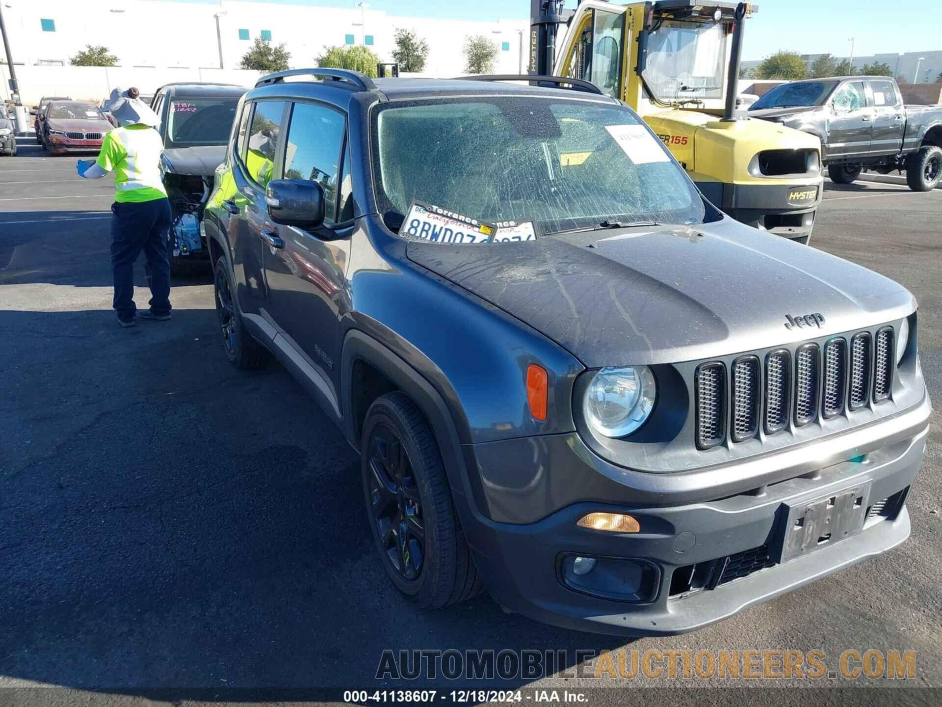 ZACCJABB4HPG16773 JEEP RENEGADE 2017