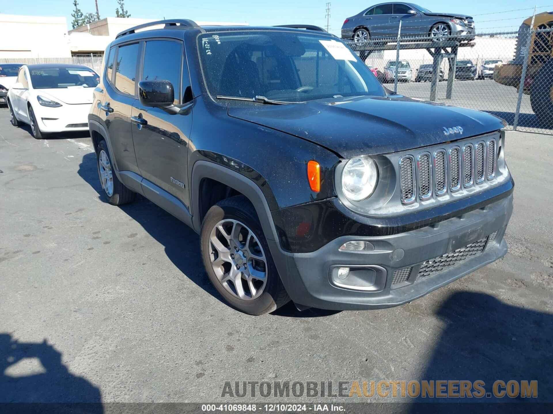 ZACCJABB4JPH44341 JEEP RENEGADE 2018