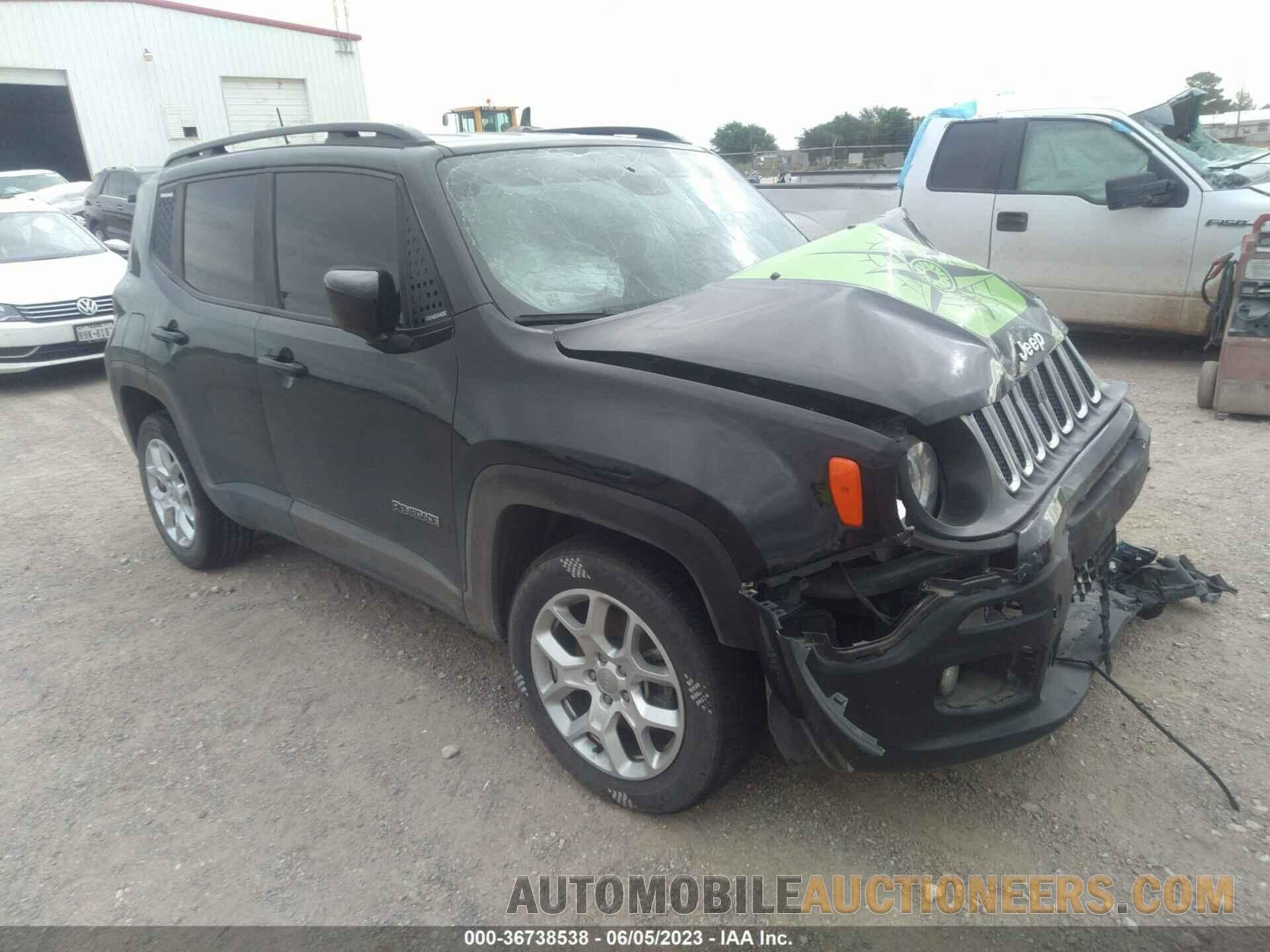 ZACCJABB4JPJ22223 JEEP RENEGADE 2018