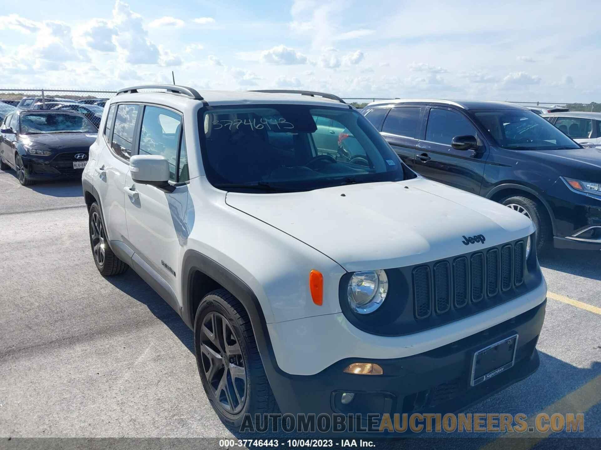 ZACCJABB5JPH86405 JEEP RENEGADE 2018