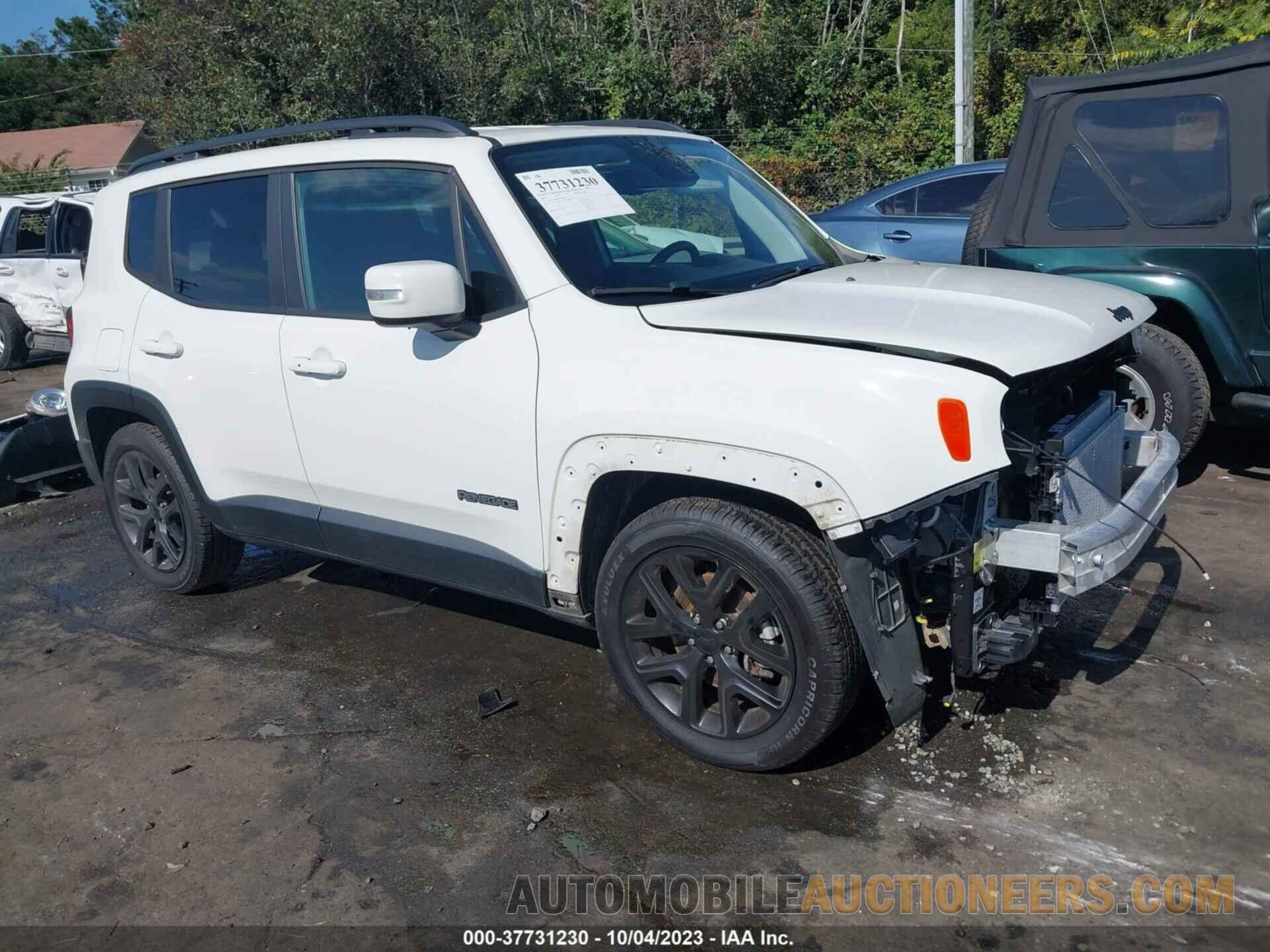 ZACCJABB5JPH92009 JEEP RENEGADE 2018