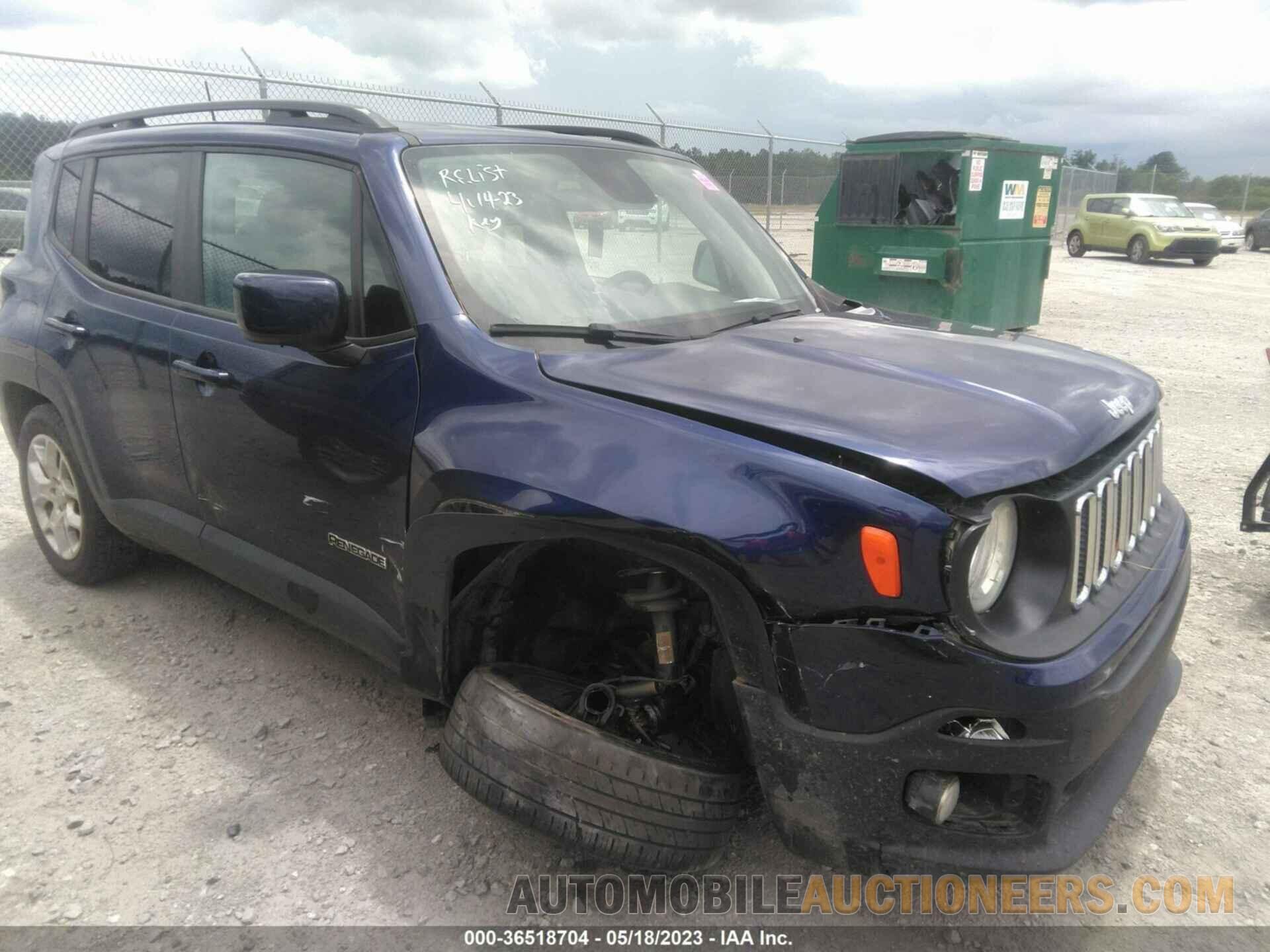 ZACCJABB5JPJ35529 JEEP RENEGADE 2018