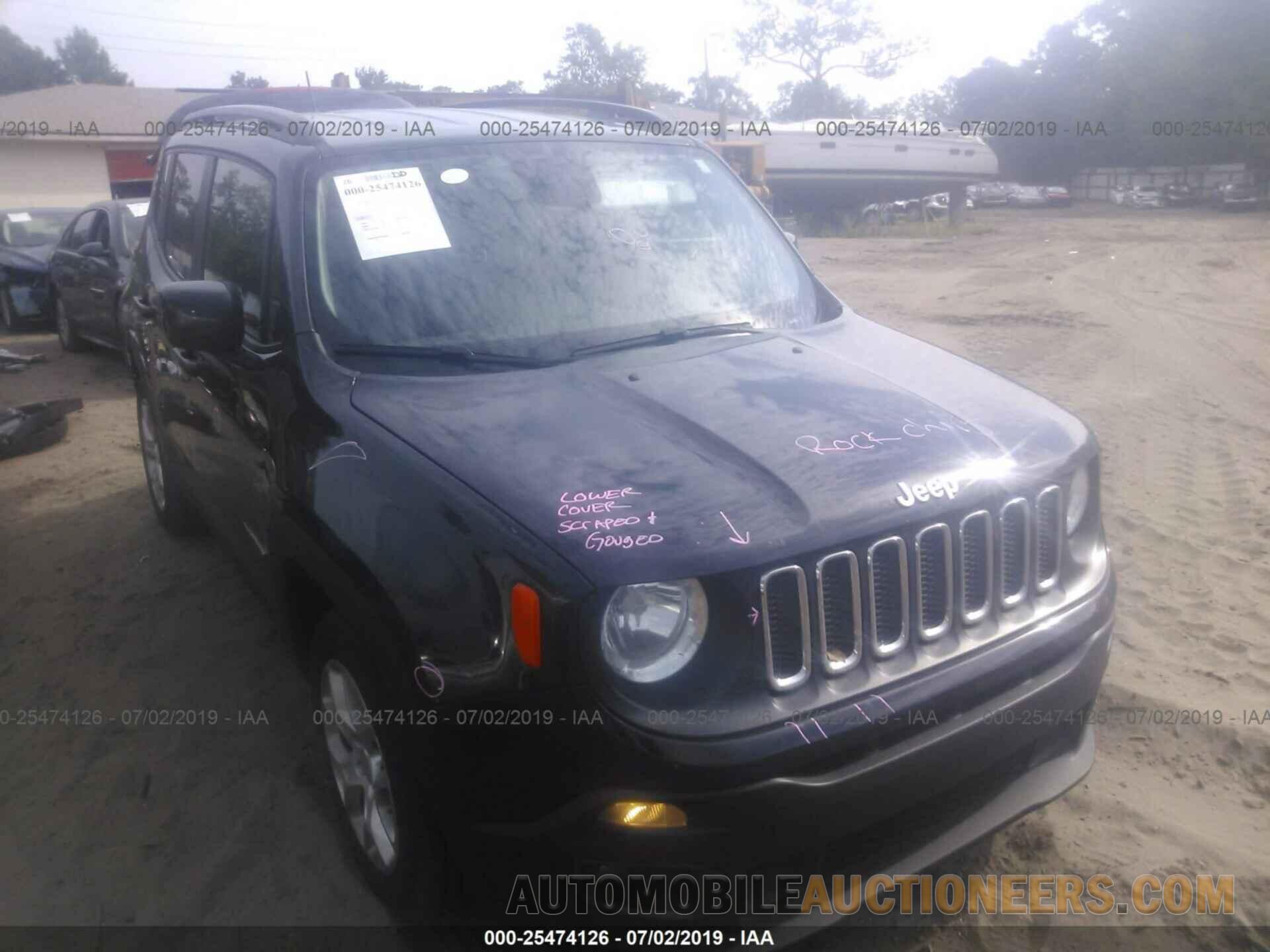 ZACCJABB6HPG14667 JEEP RENEGADE 2017