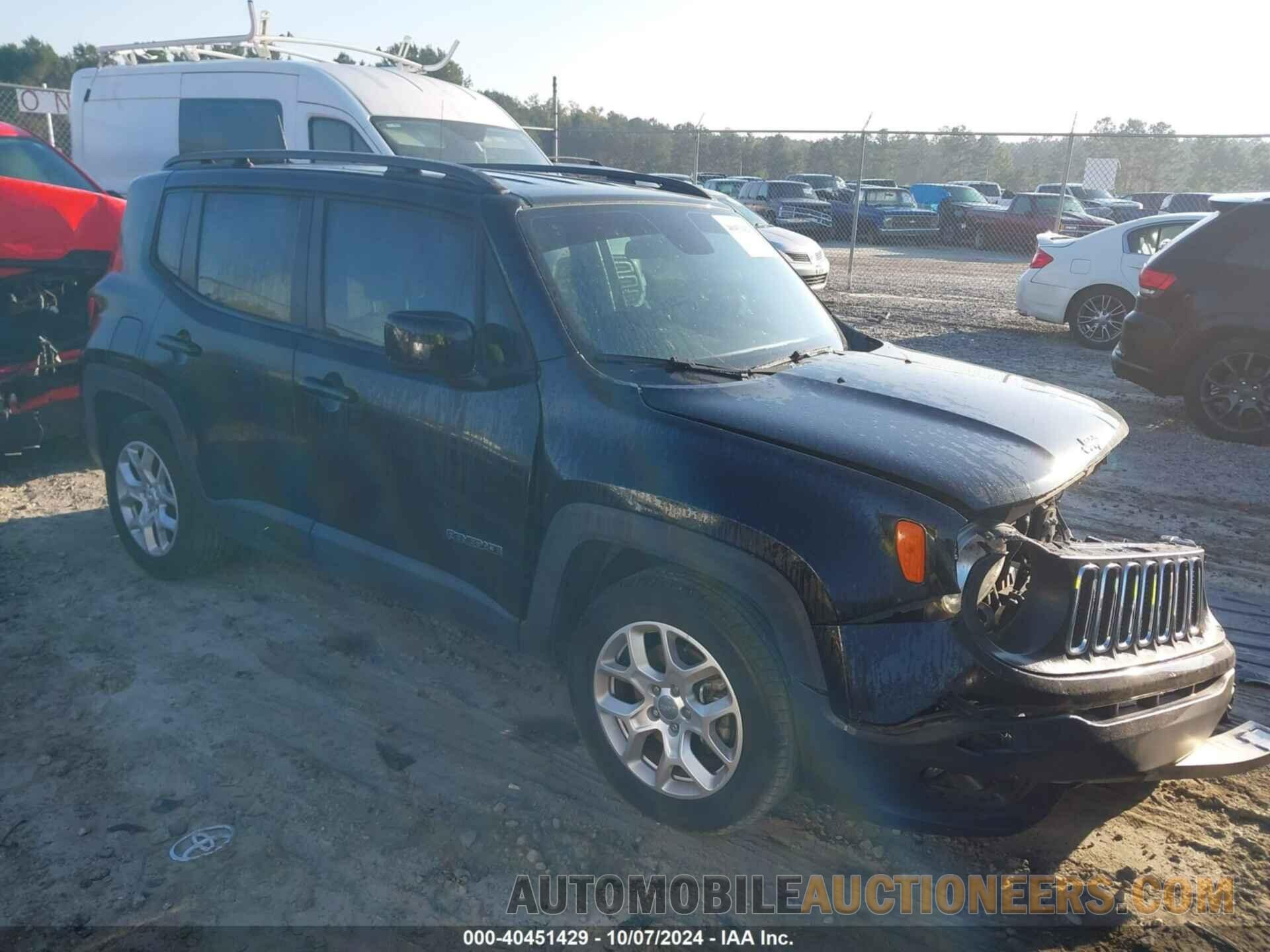 ZACCJABB6JPH63831 JEEP RENEGADE 2018