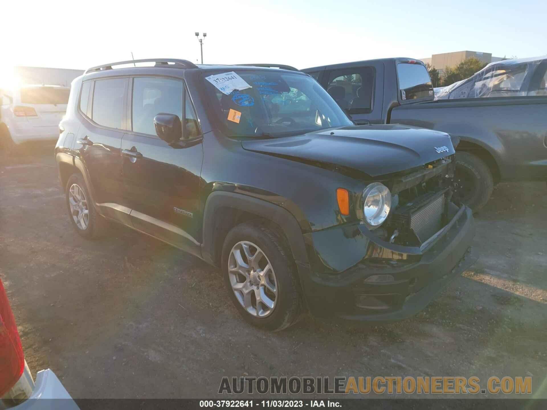 ZACCJABB6JPJ21171 JEEP RENEGADE 2018