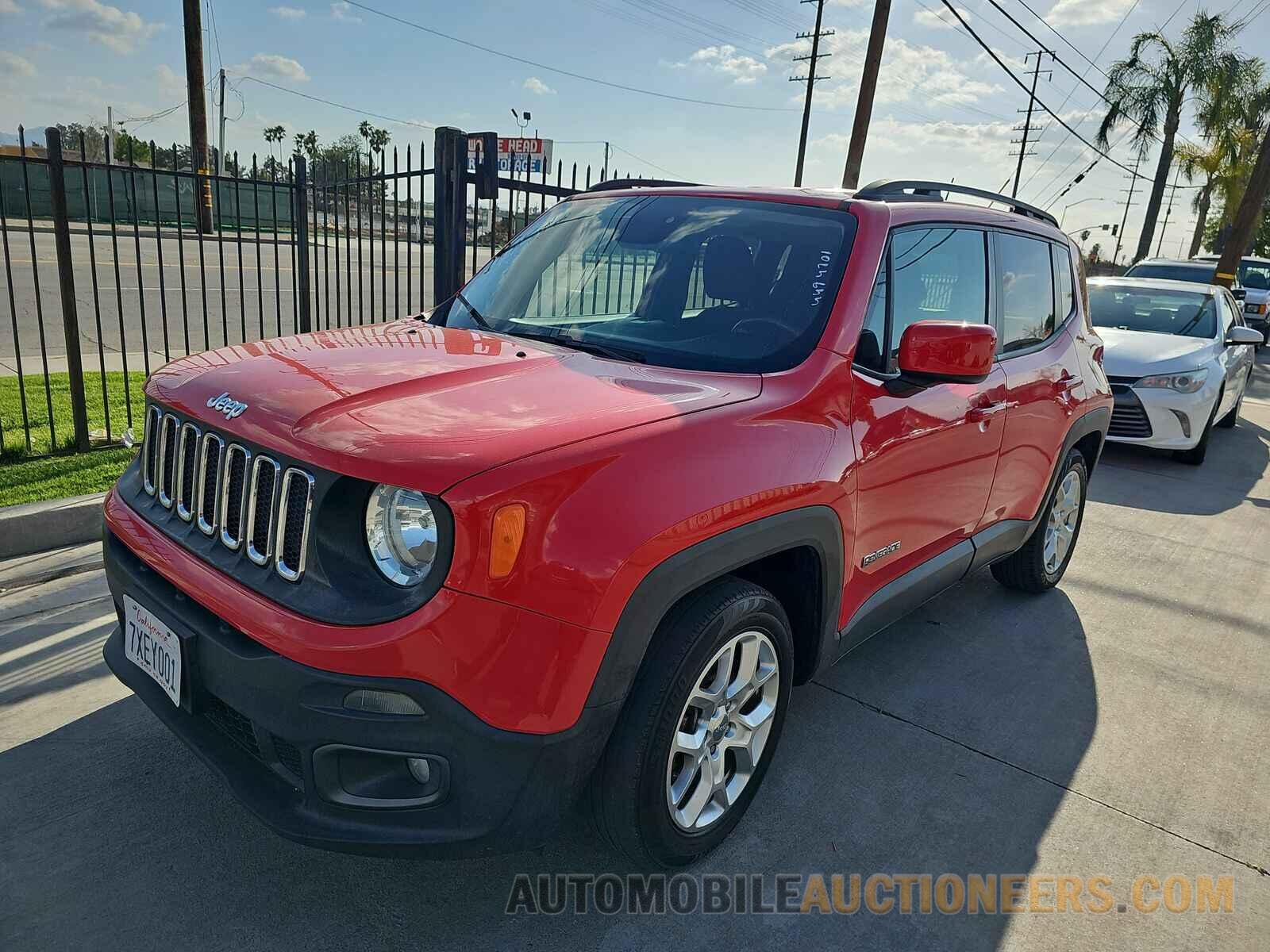 ZACCJABB7HPE62494 Jeep Renegade 2017