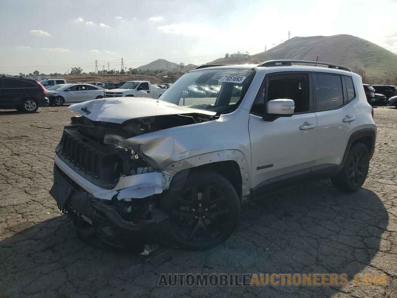 ZACCJABB7JPH00009 JEEP RENEGADE 2018