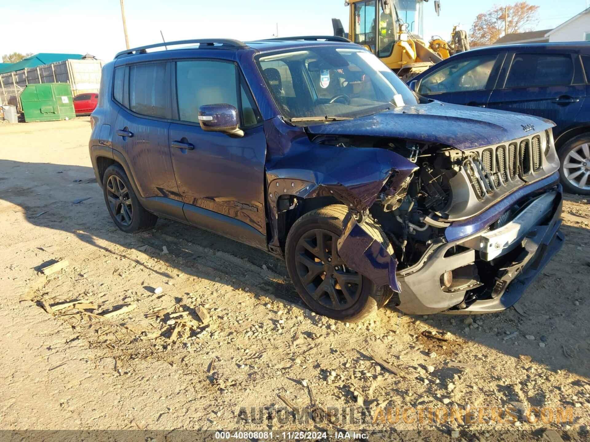 ZACCJABB7JPH34158 JEEP RENEGADE 2018