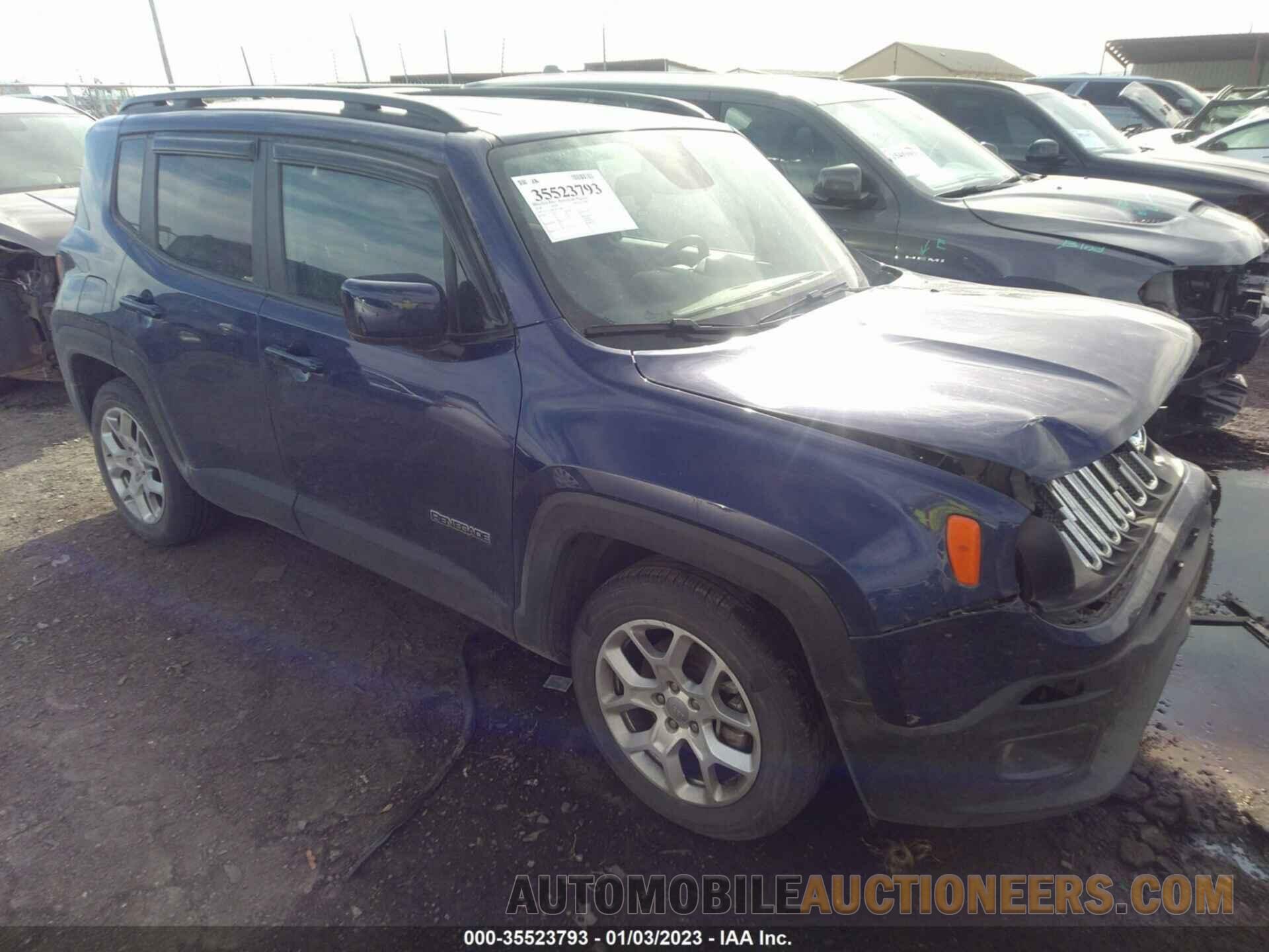 ZACCJABB7JPJ17906 JEEP RENEGADE 2018