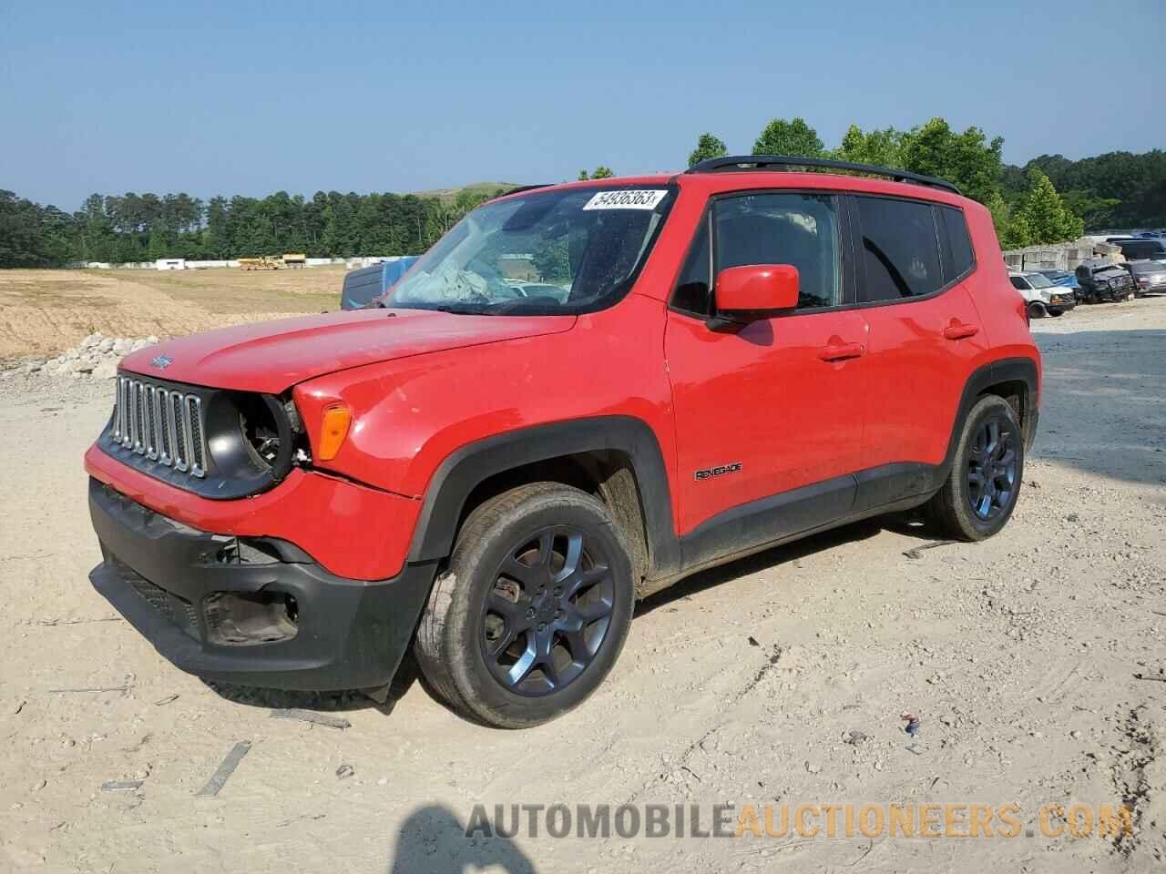 ZACCJABB8JPJ40417 JEEP RENEGADE 2018