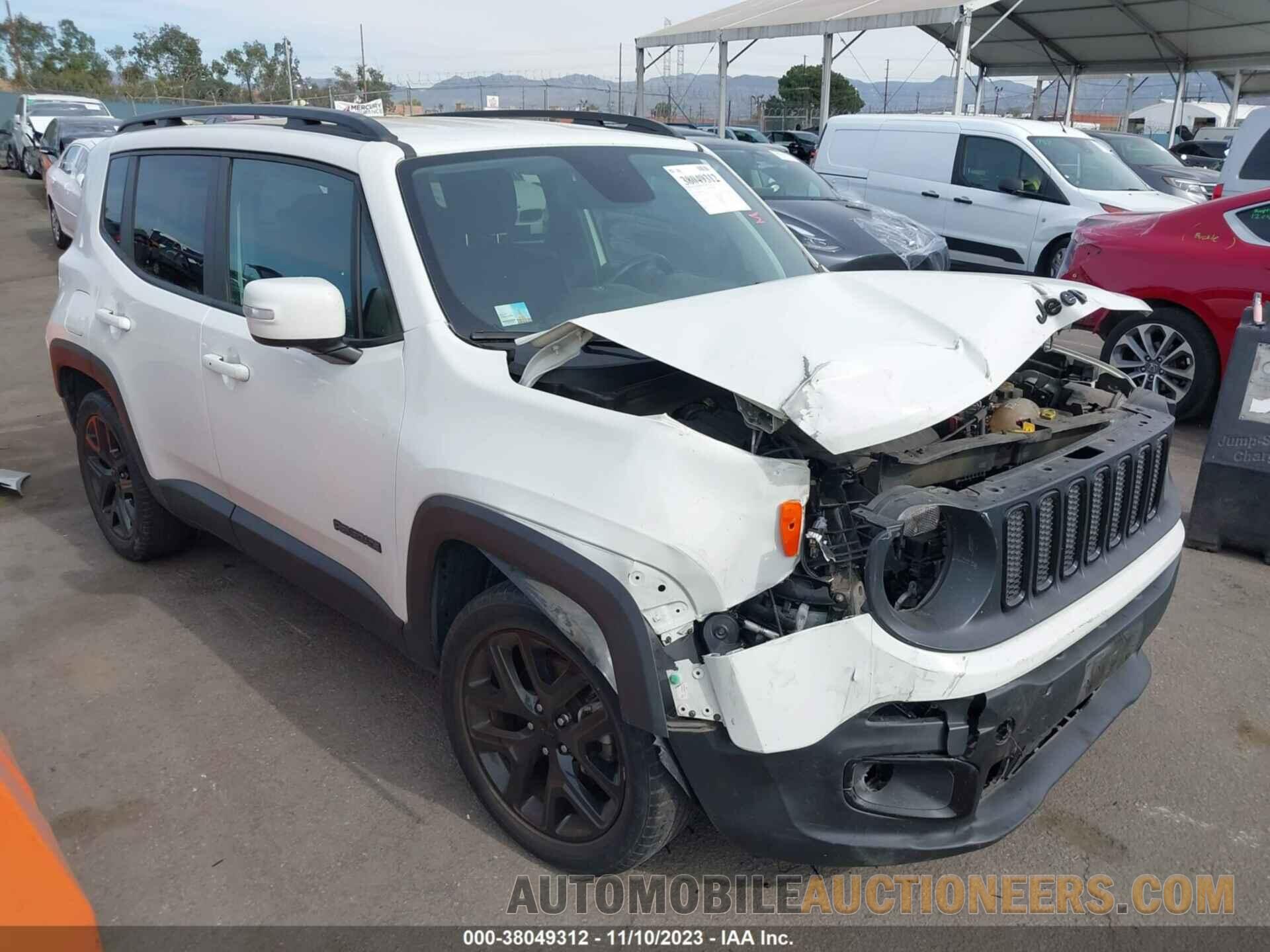 ZACCJABB9JPH14607 JEEP RENEGADE 2018