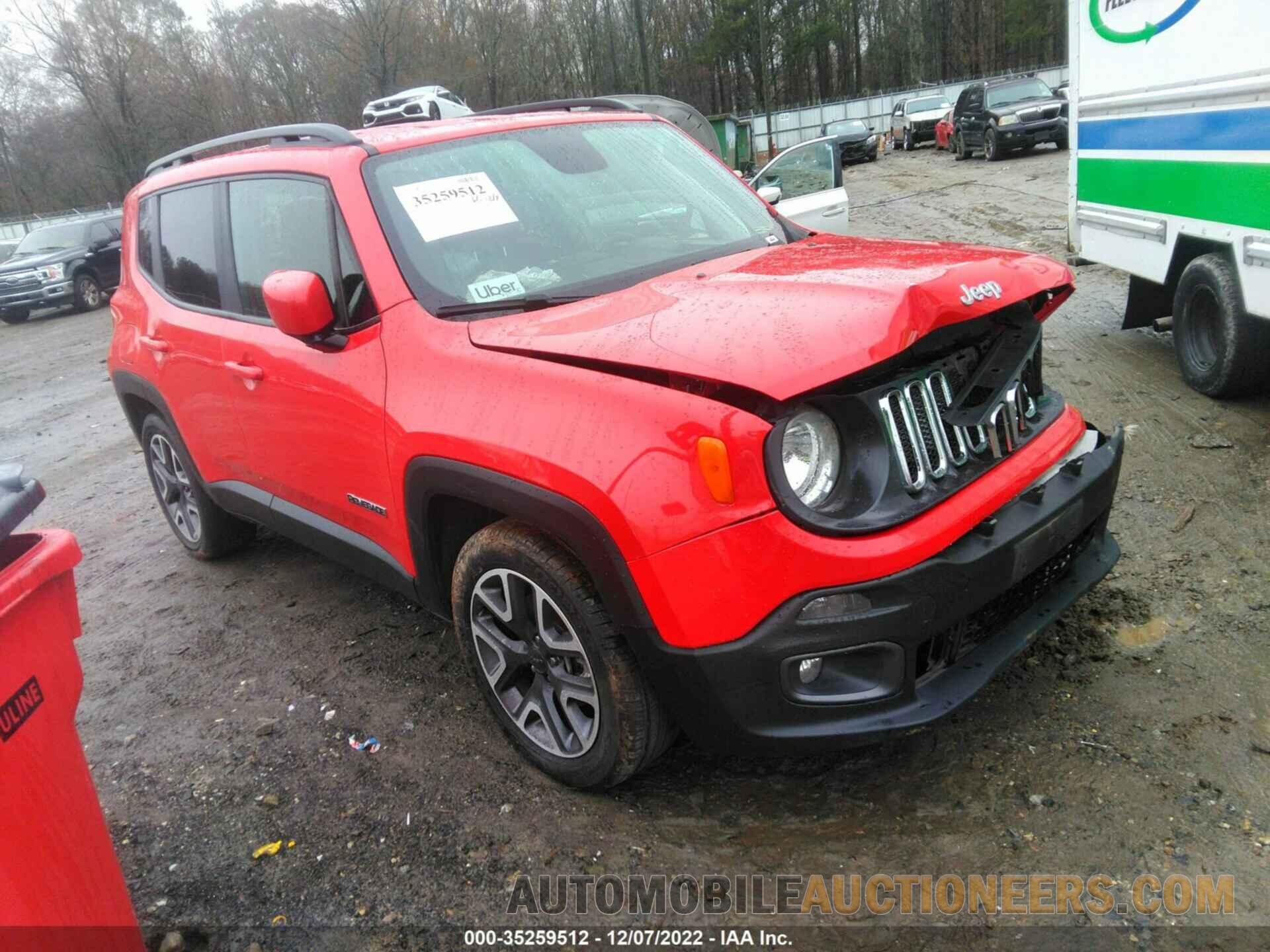 ZACCJABB9JPJ31032 JEEP RENEGADE 2018