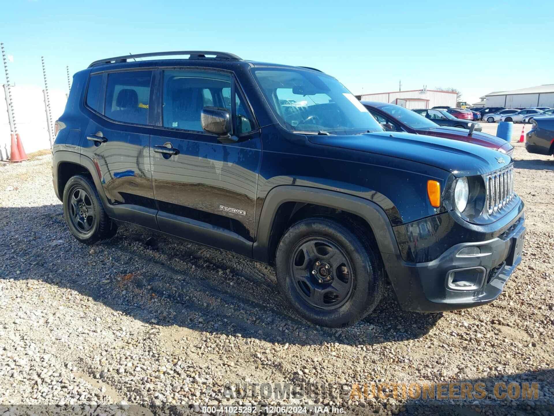 ZACCJABBXHPE84005 JEEP RENEGADE 2017