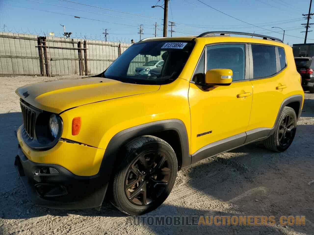 ZACCJABBXHPG38647 JEEP RENEGADE 2017