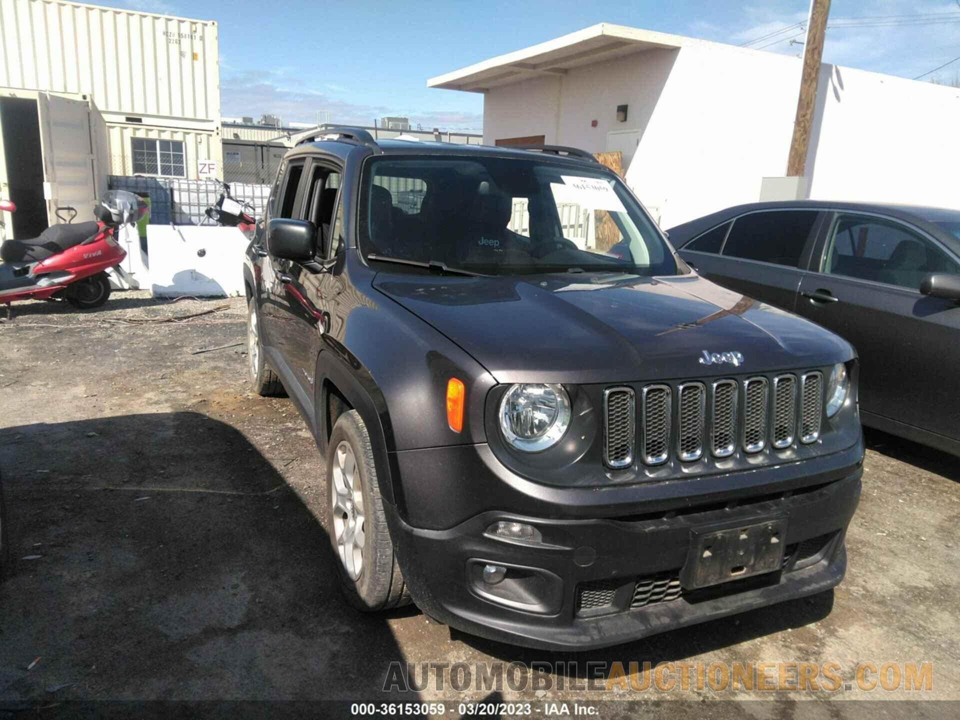 ZACCJABBXJPJ01439 JEEP RENEGADE 2018