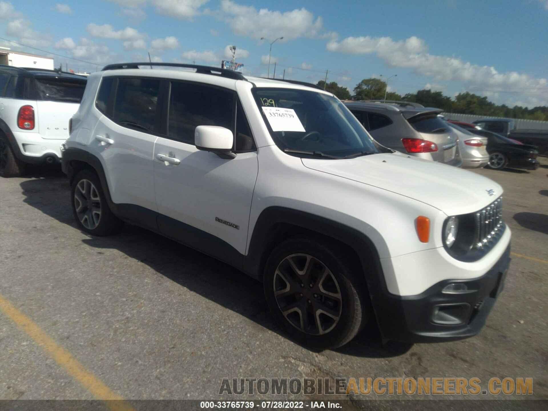 ZACCJABBXJPJ06401 JEEP RENEGADE 2018