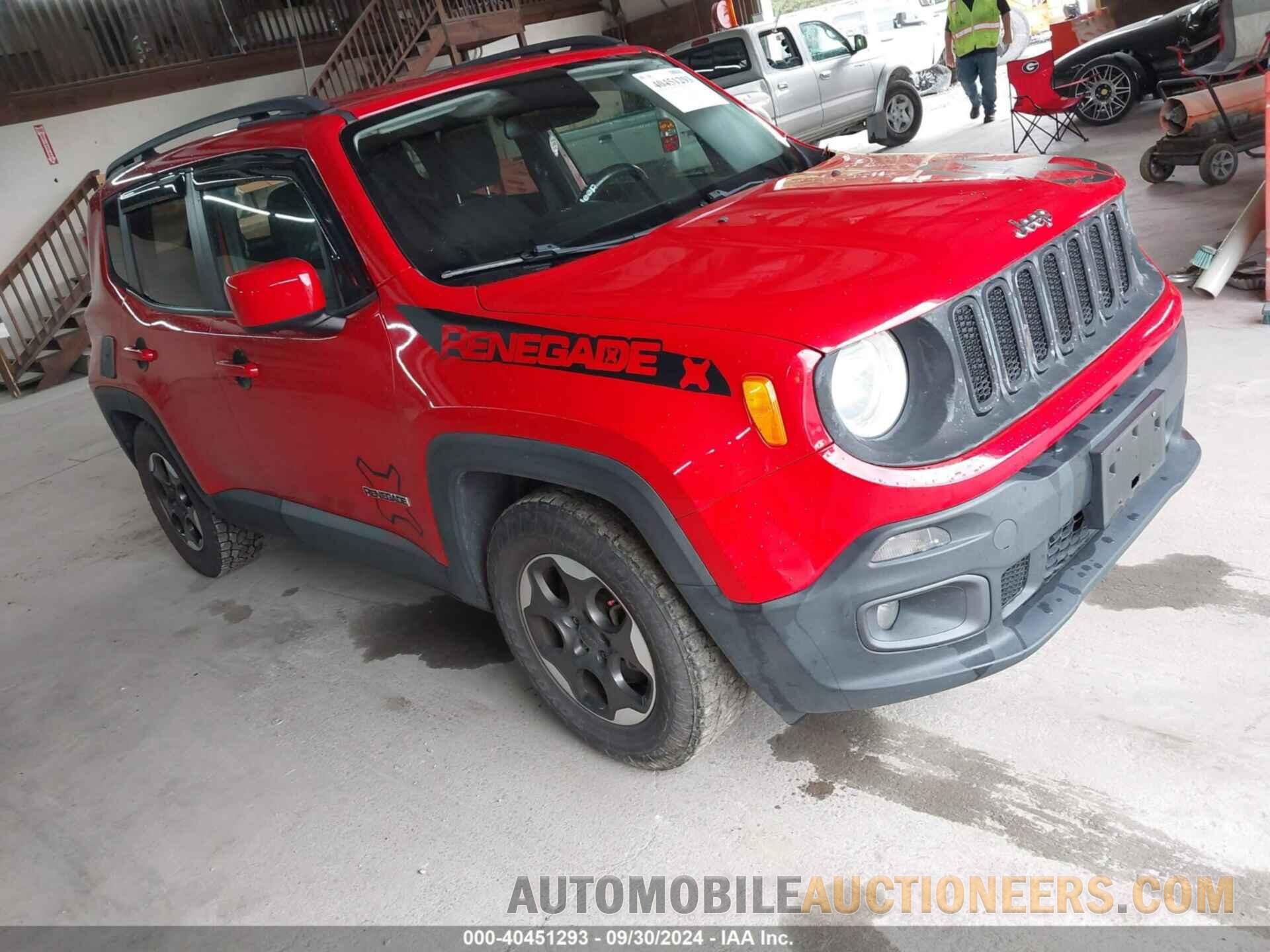 ZACCJABH0FPB62607 JEEP RENEGADE 2015