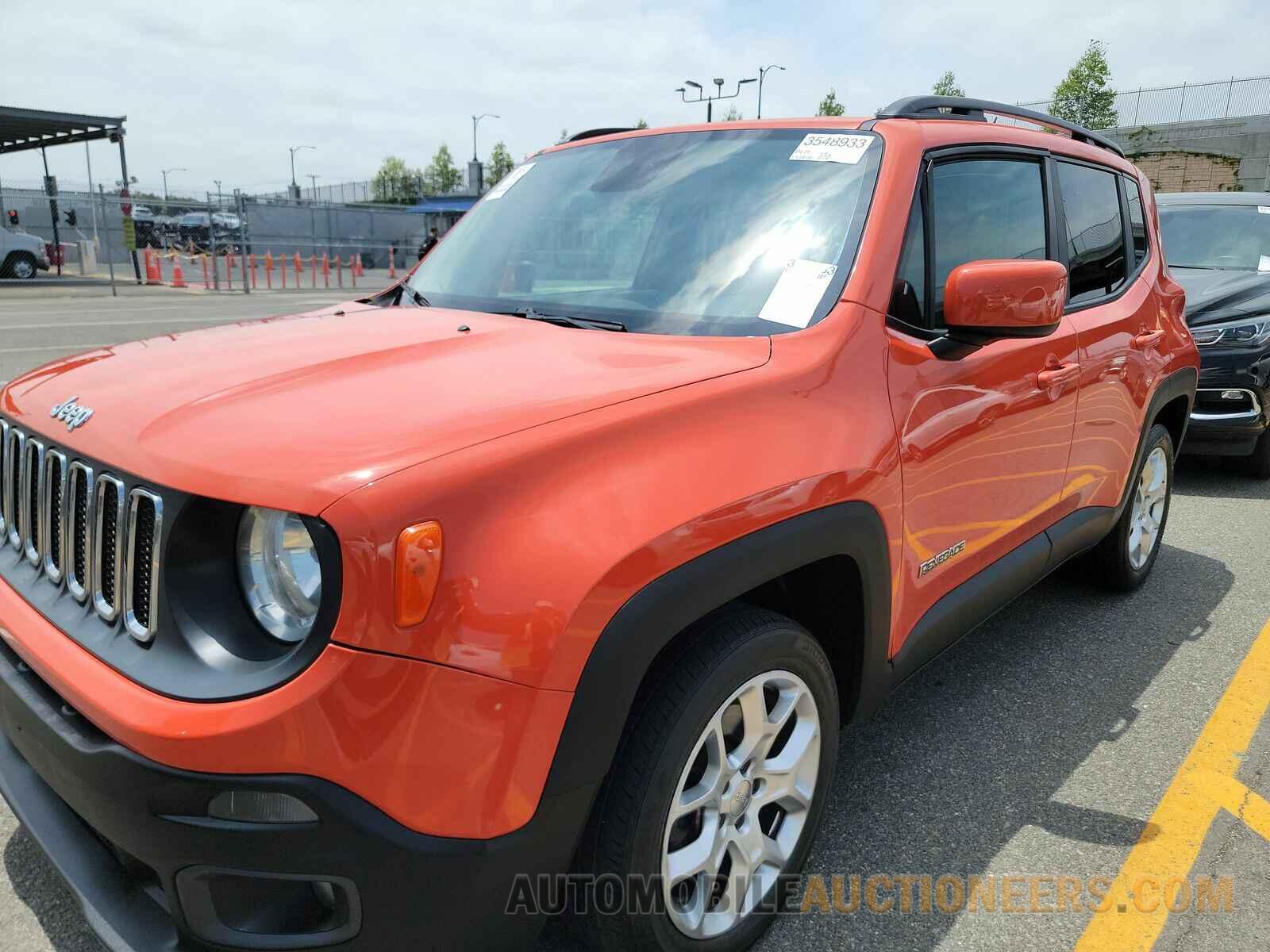 ZACCJABT0FPB26367 Jeep Renegade 2015