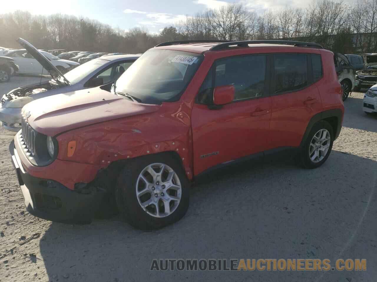 ZACCJABT0GPC78229 JEEP RENEGADE 2016