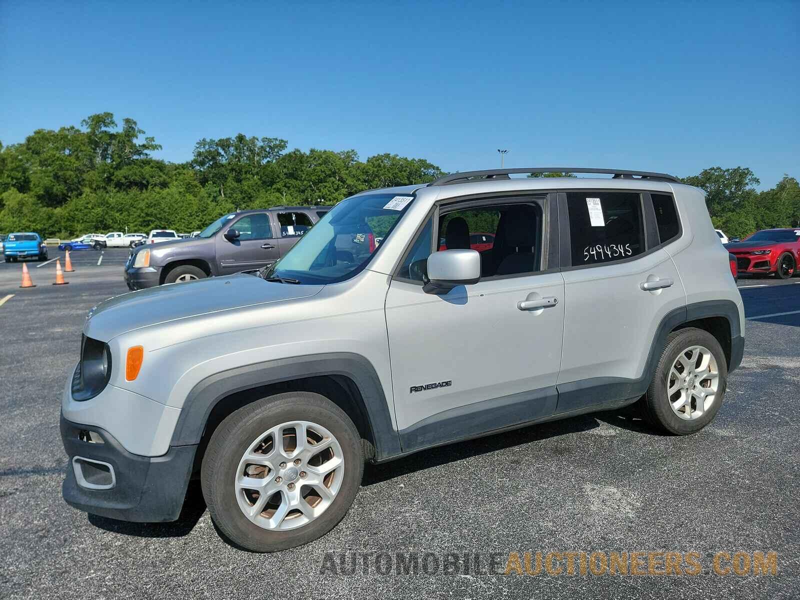 ZACCJABT1FPB25857 Jeep Renegade 2015