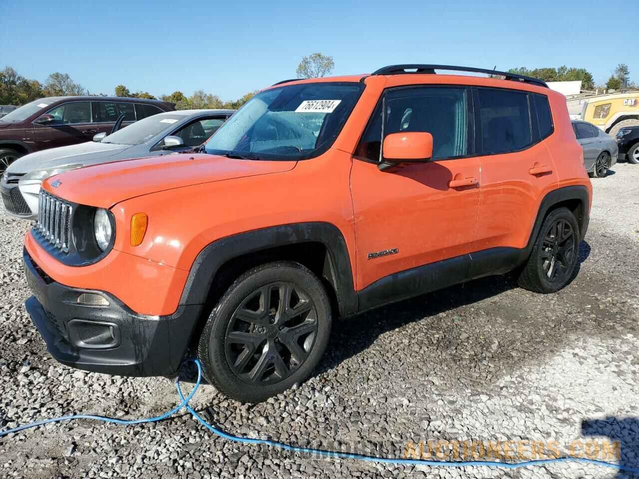 ZACCJABT1GPD85466 JEEP RENEGADE 2016