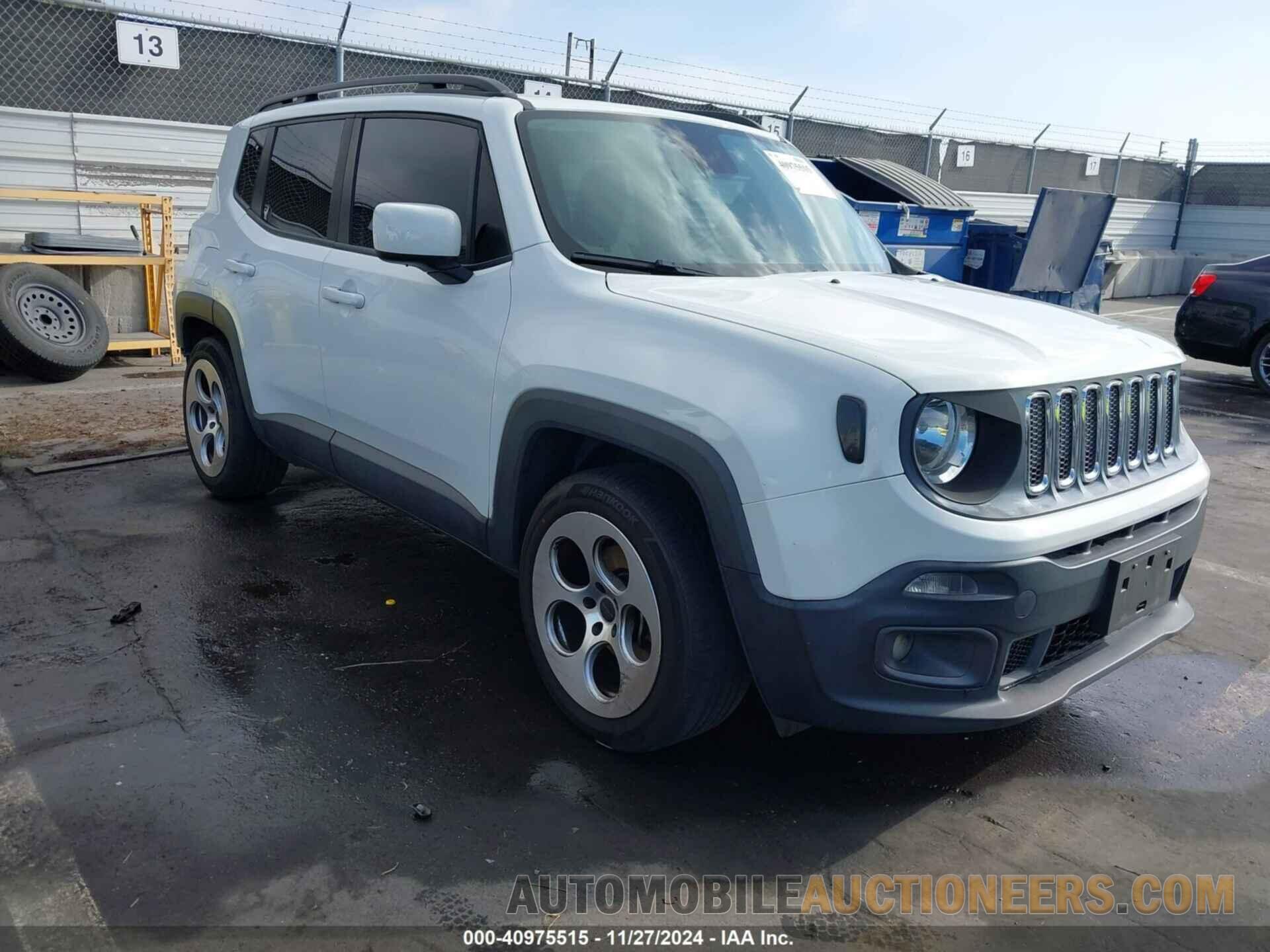 ZACCJABT3FPB32664 JEEP RENEGADE 2015