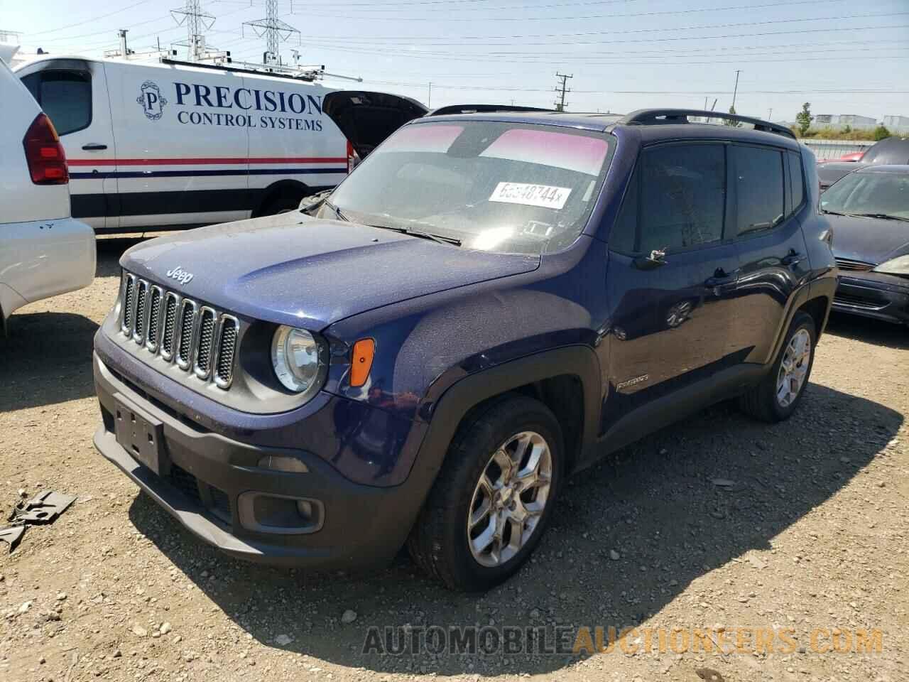 ZACCJABT3GPD52789 JEEP RENEGADE 2016