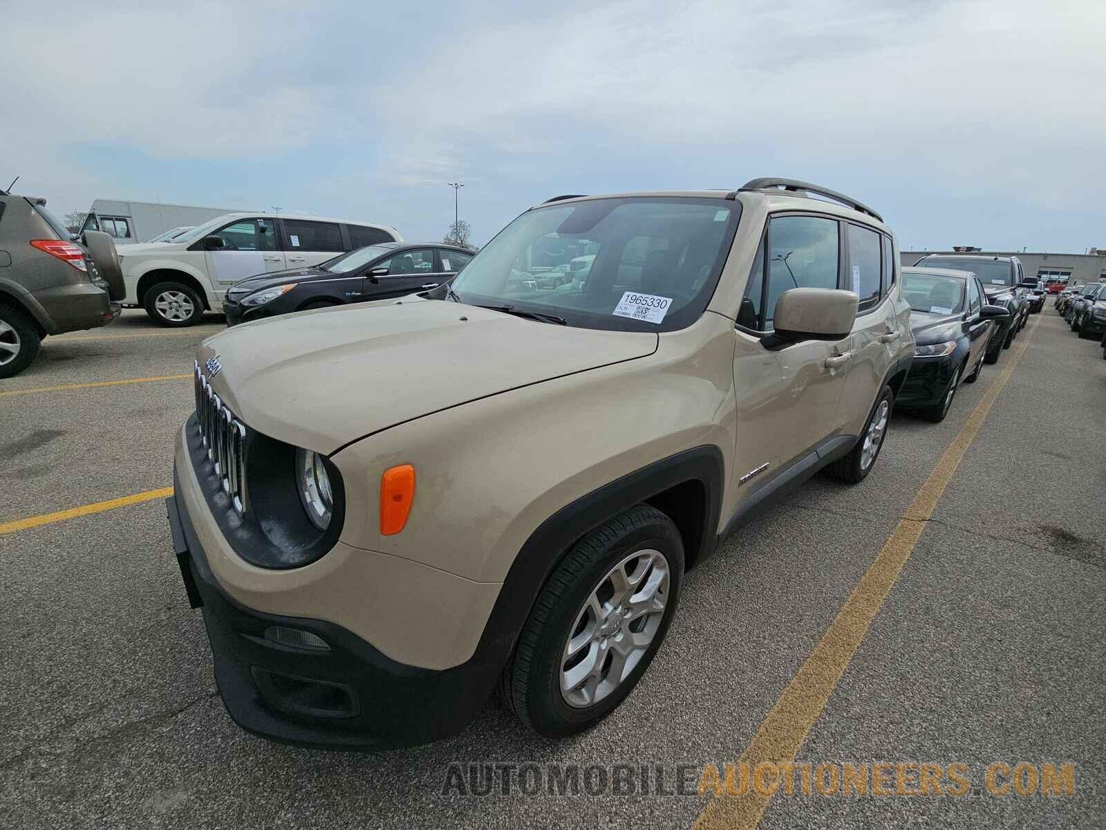 ZACCJABT3GPD76249 Jeep Renegade 2016