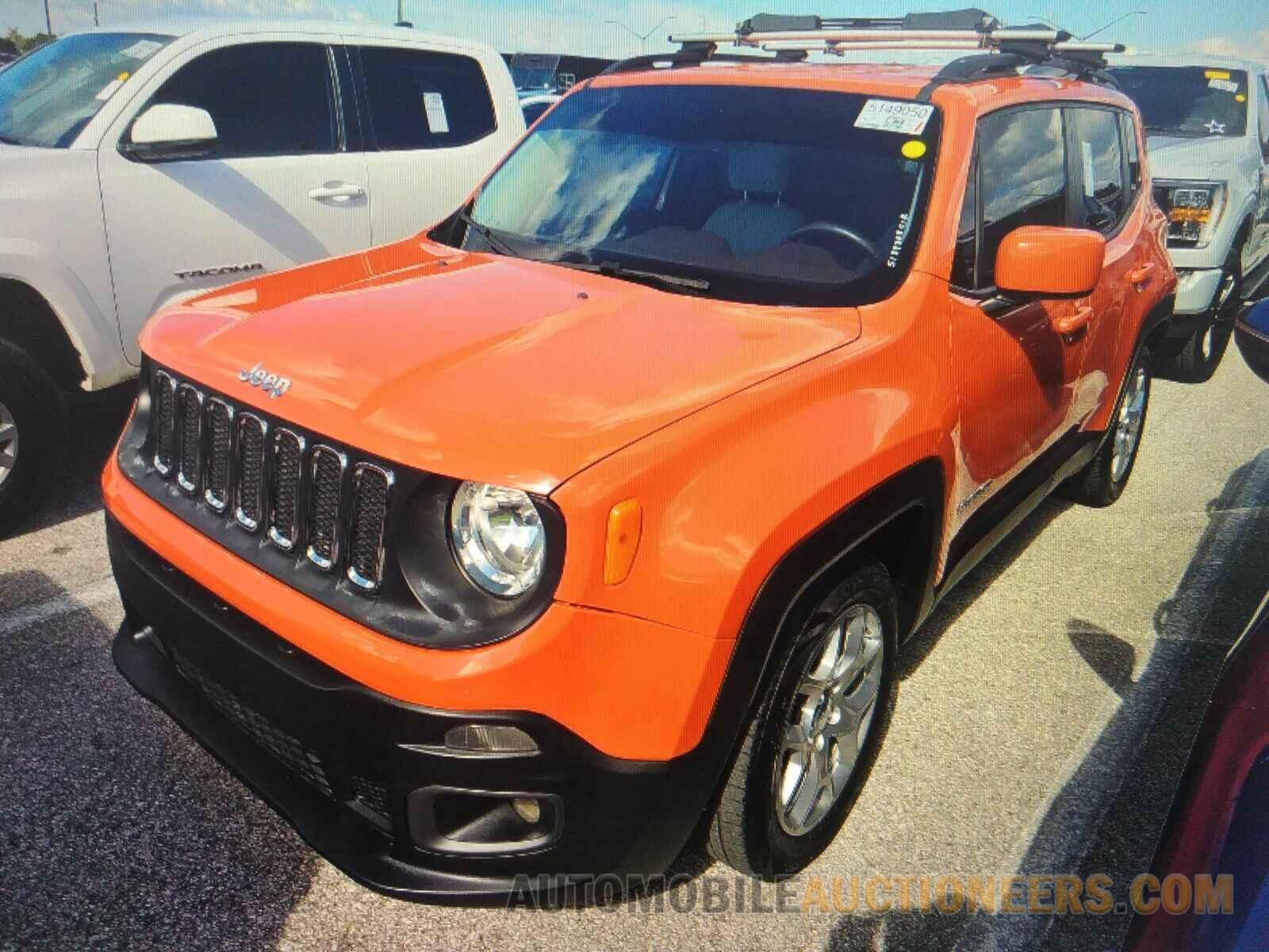 ZACCJABT4GPD37315 Jeep Renegade 2016