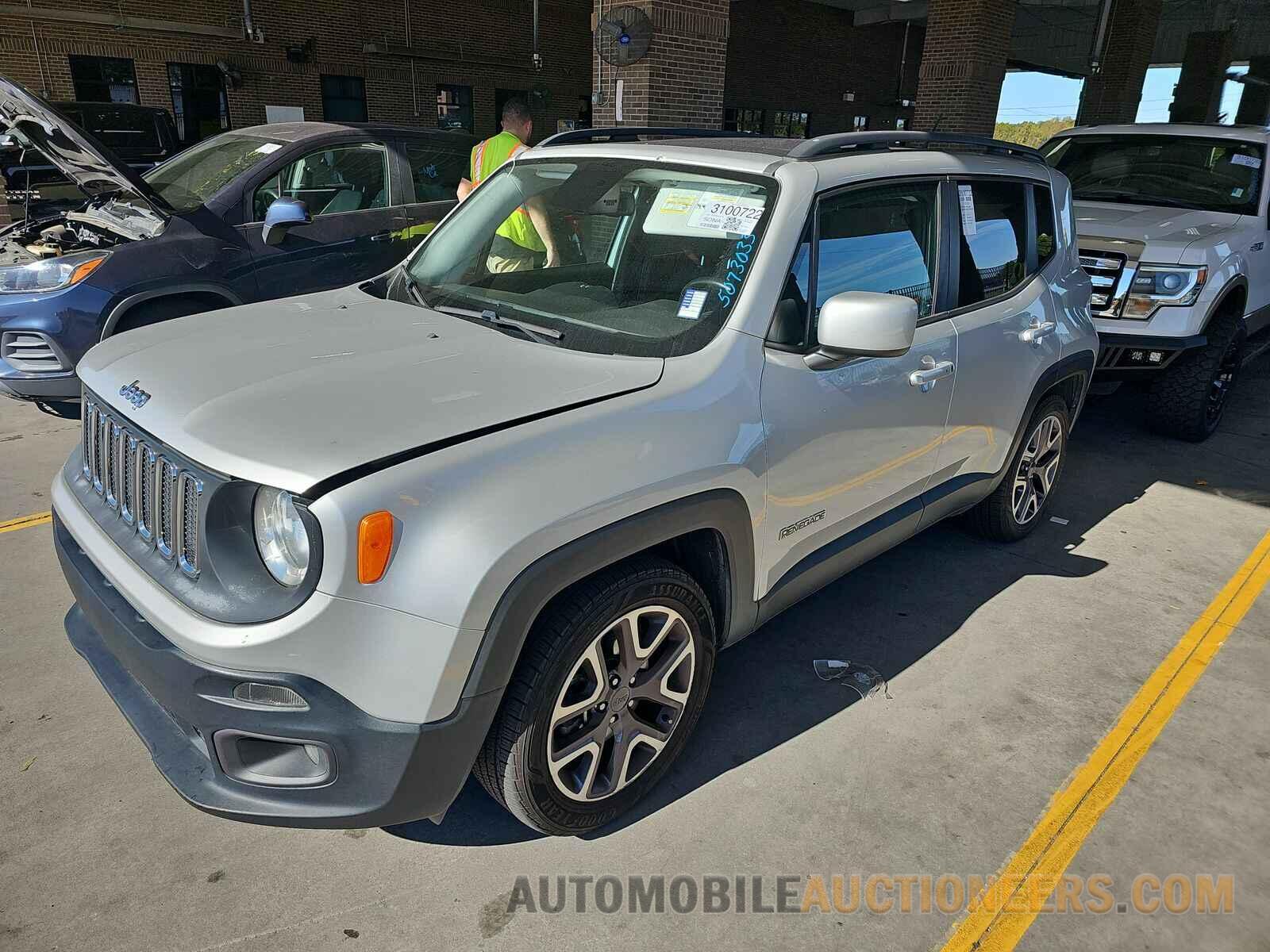 ZACCJABT4GPD45169 Jeep Renegade 2016