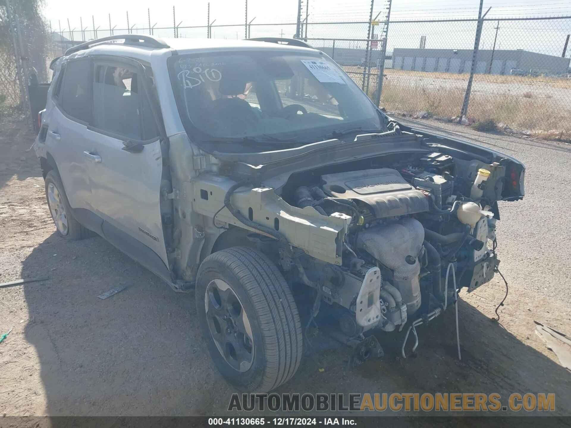 ZACCJABT4GPD88667 JEEP RENEGADE 2016