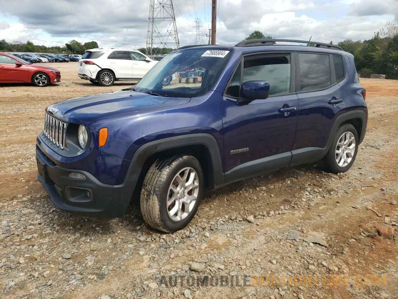 ZACCJABT4GPE30223 JEEP RENEGADE 2016