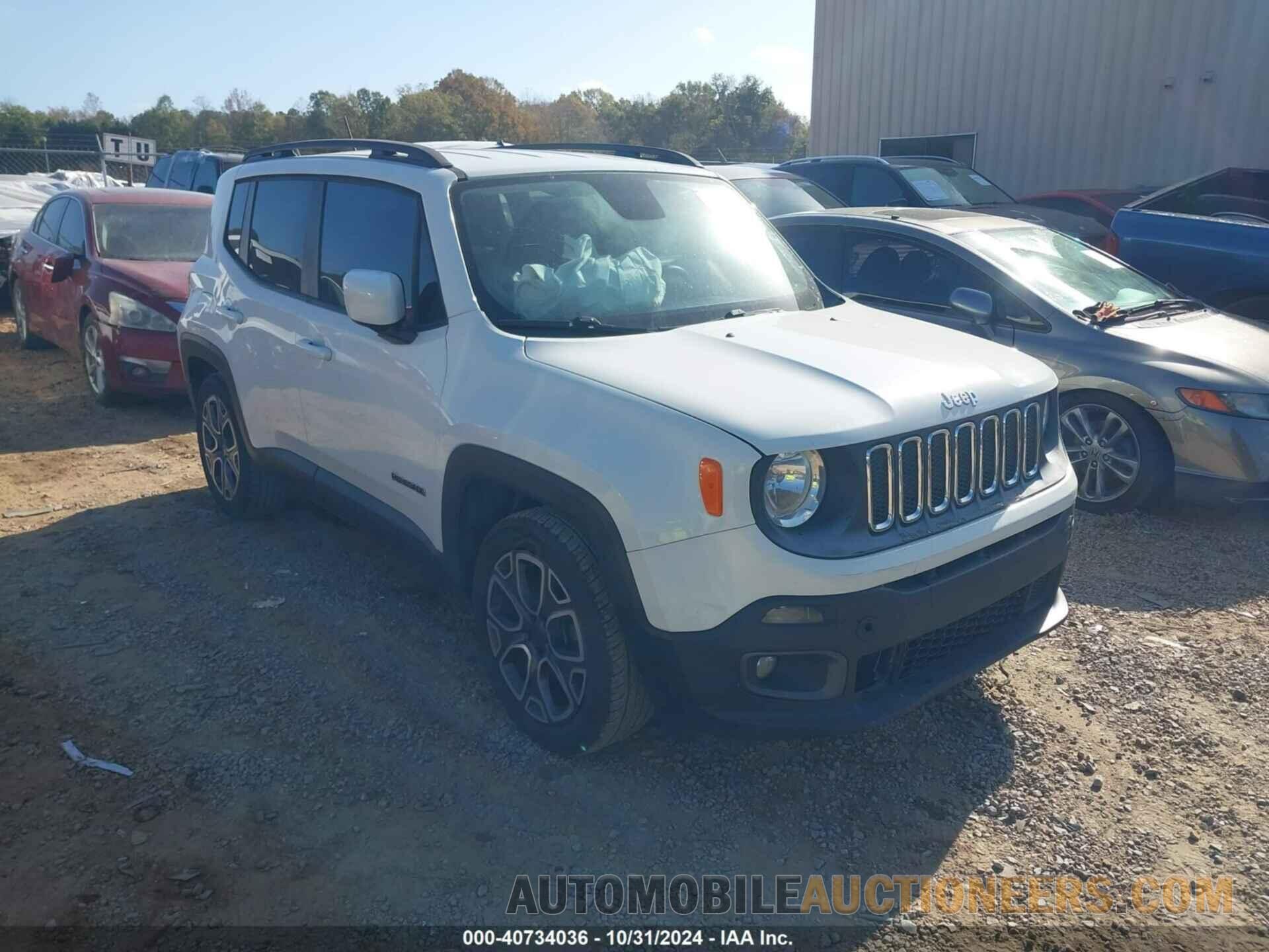 ZACCJABT5FPB35016 JEEP RENEGADE 2015