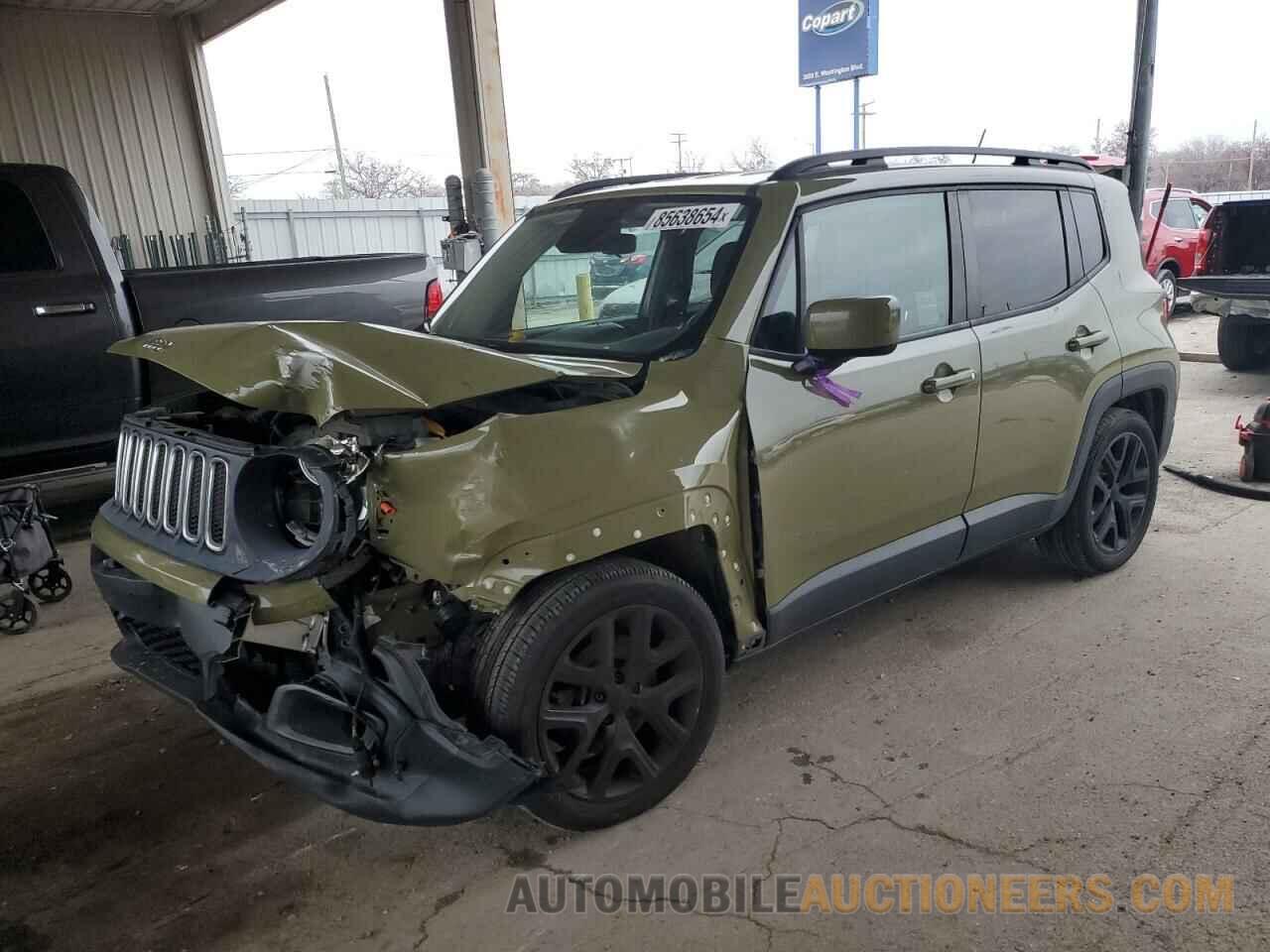 ZACCJABT5FPB97421 JEEP RENEGADE 2015