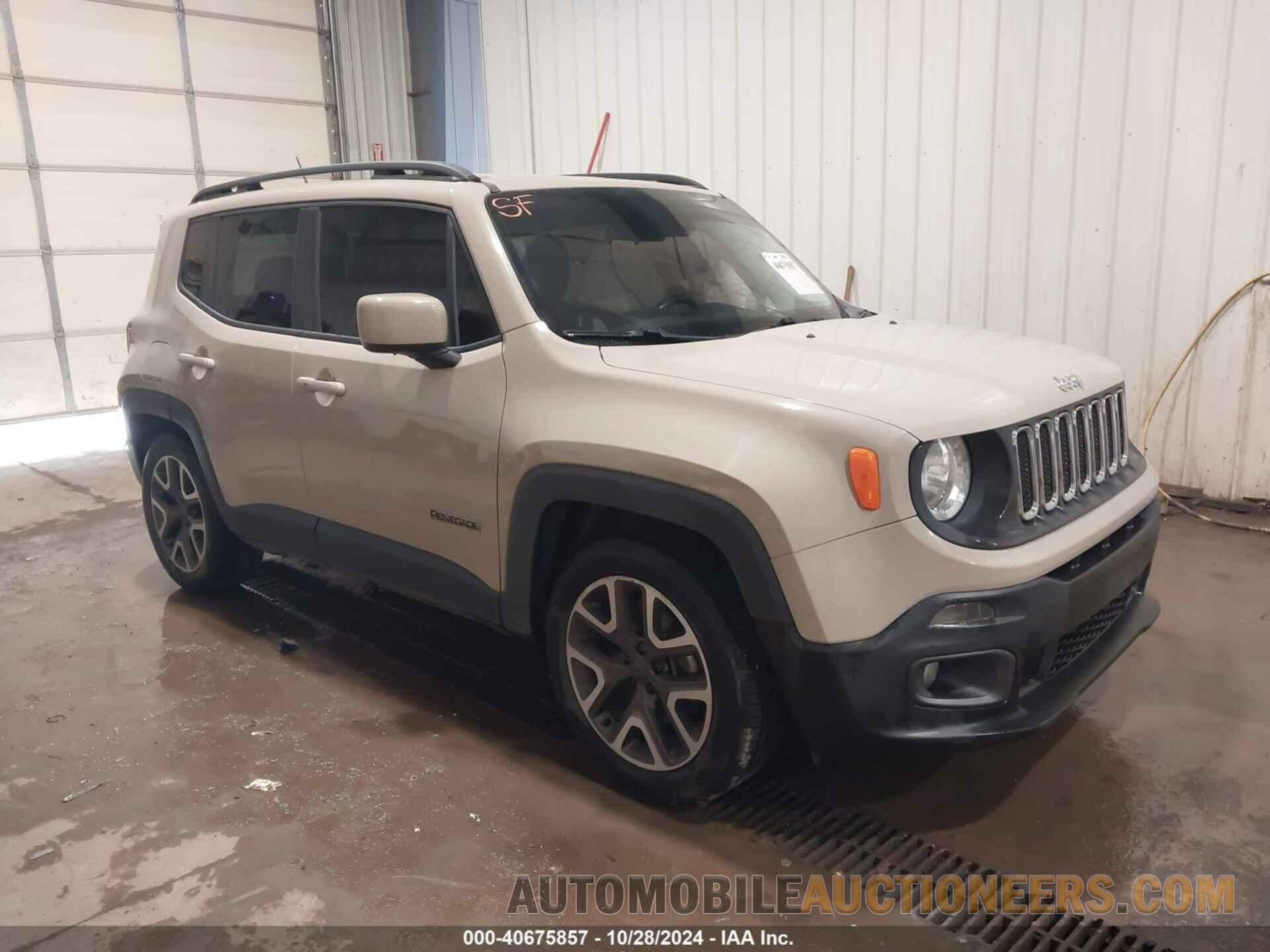 ZACCJABT6FPC17529 JEEP RENEGADE 2015