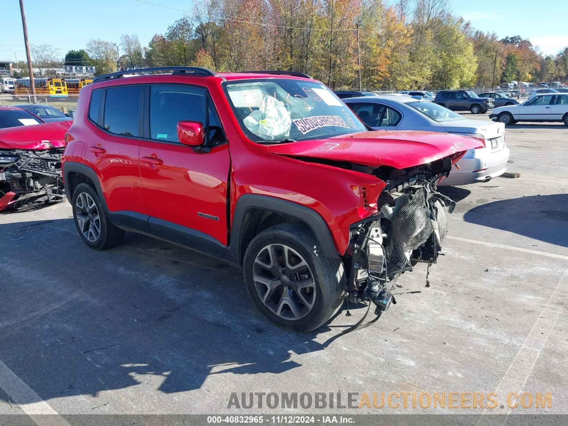 ZACCJABT7FPB23191 JEEP RENEGADE 2015