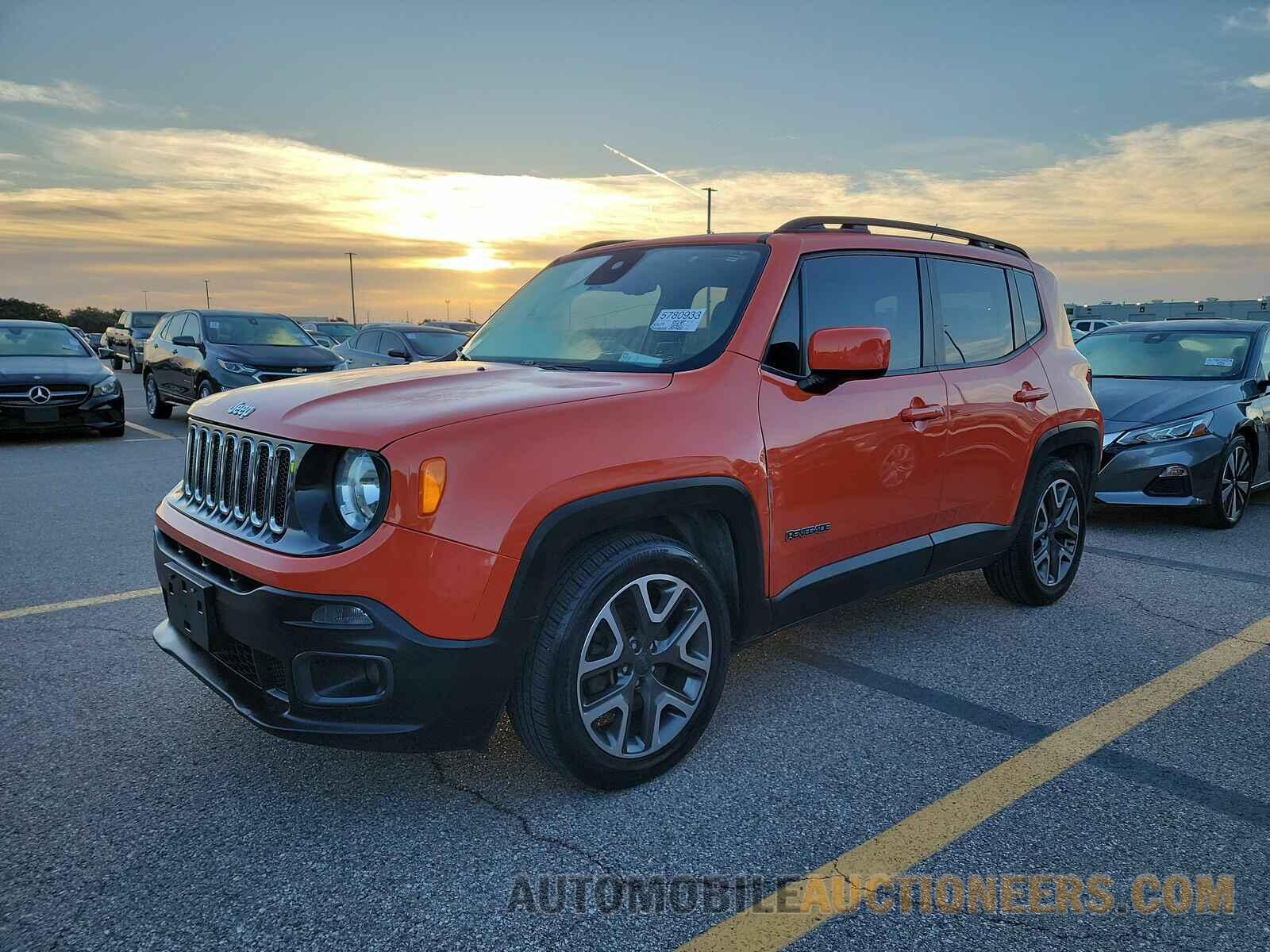 ZACCJABT7GPE09365 Jeep Renegade 2016