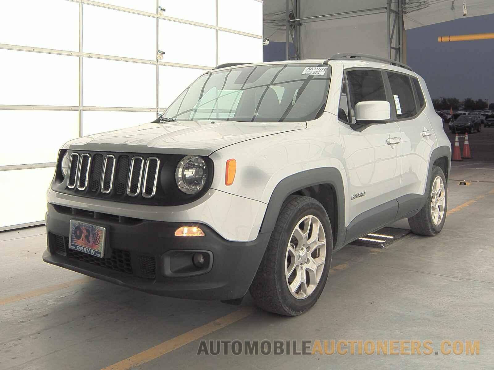 ZACCJABT7GPE25839 Jeep Renegade 2016