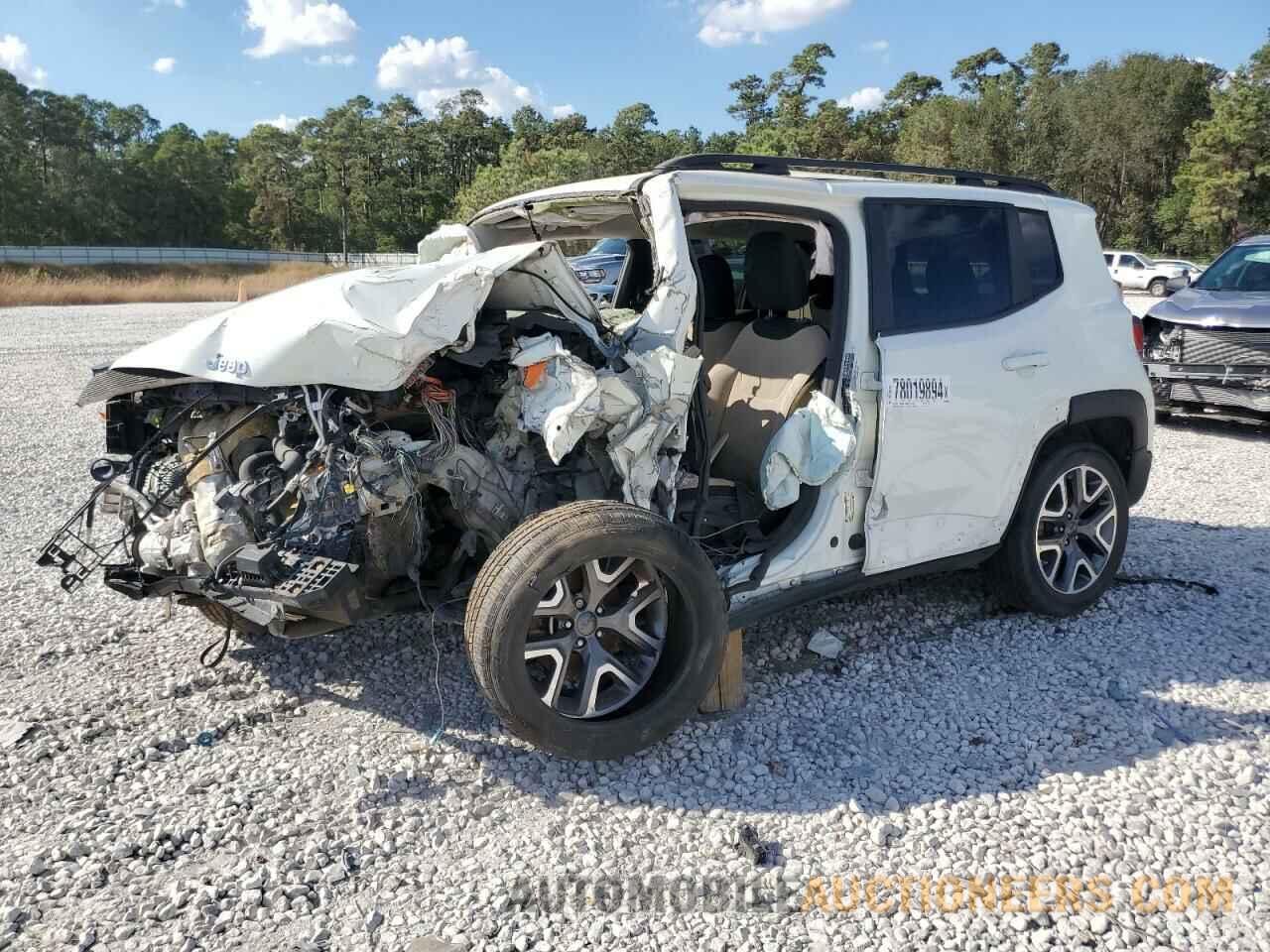 ZACCJABT8GPD03605 JEEP RENEGADE 2016