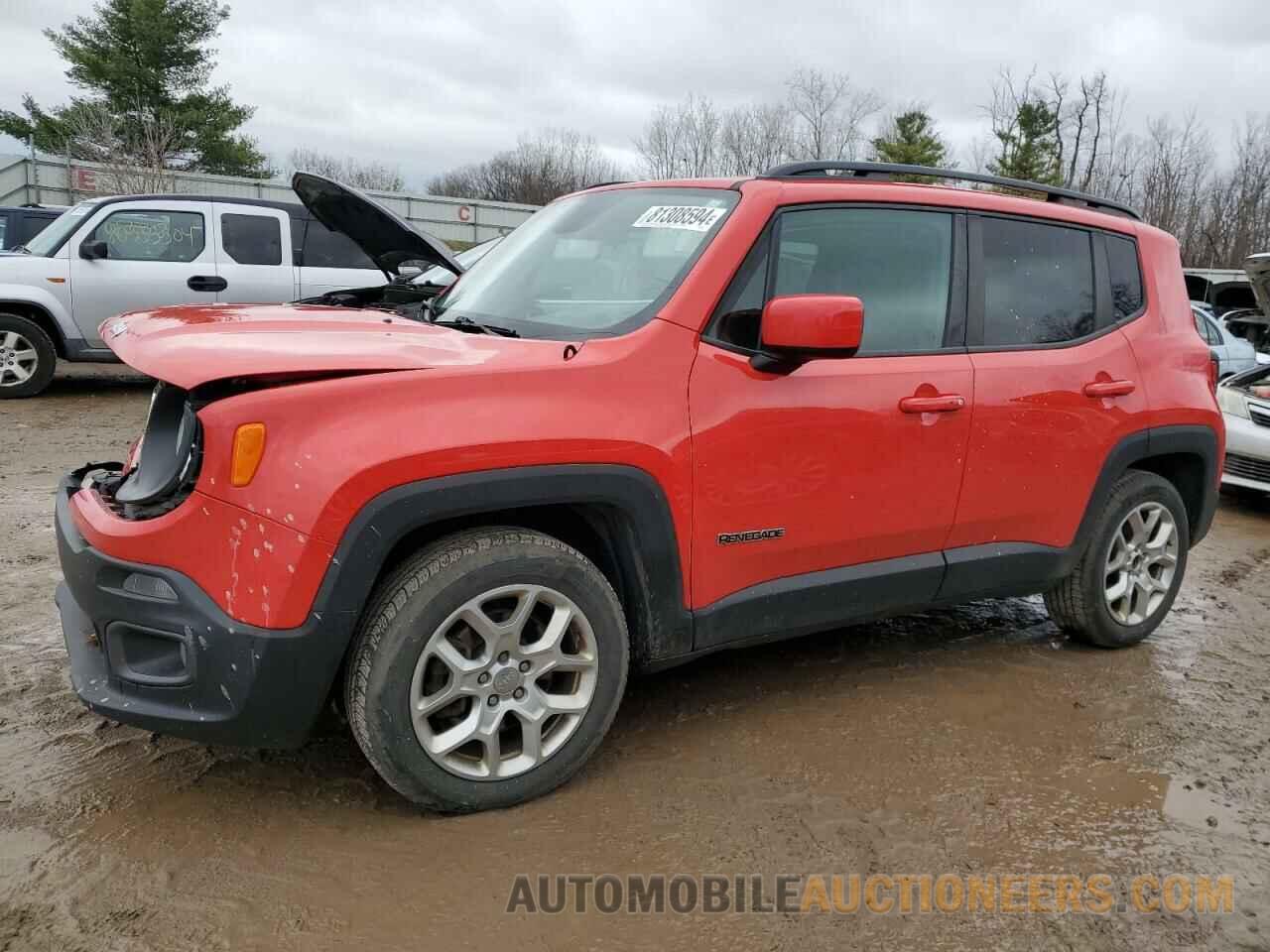 ZACCJABT8GPE36977 JEEP RENEGADE 2016